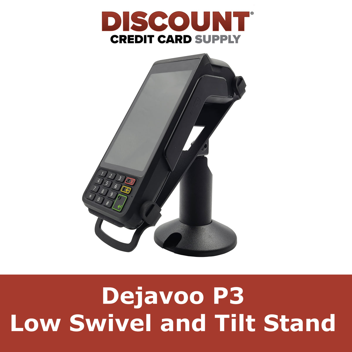 Dejavoo P3 Low Swivel And Tilt Terminal Stand