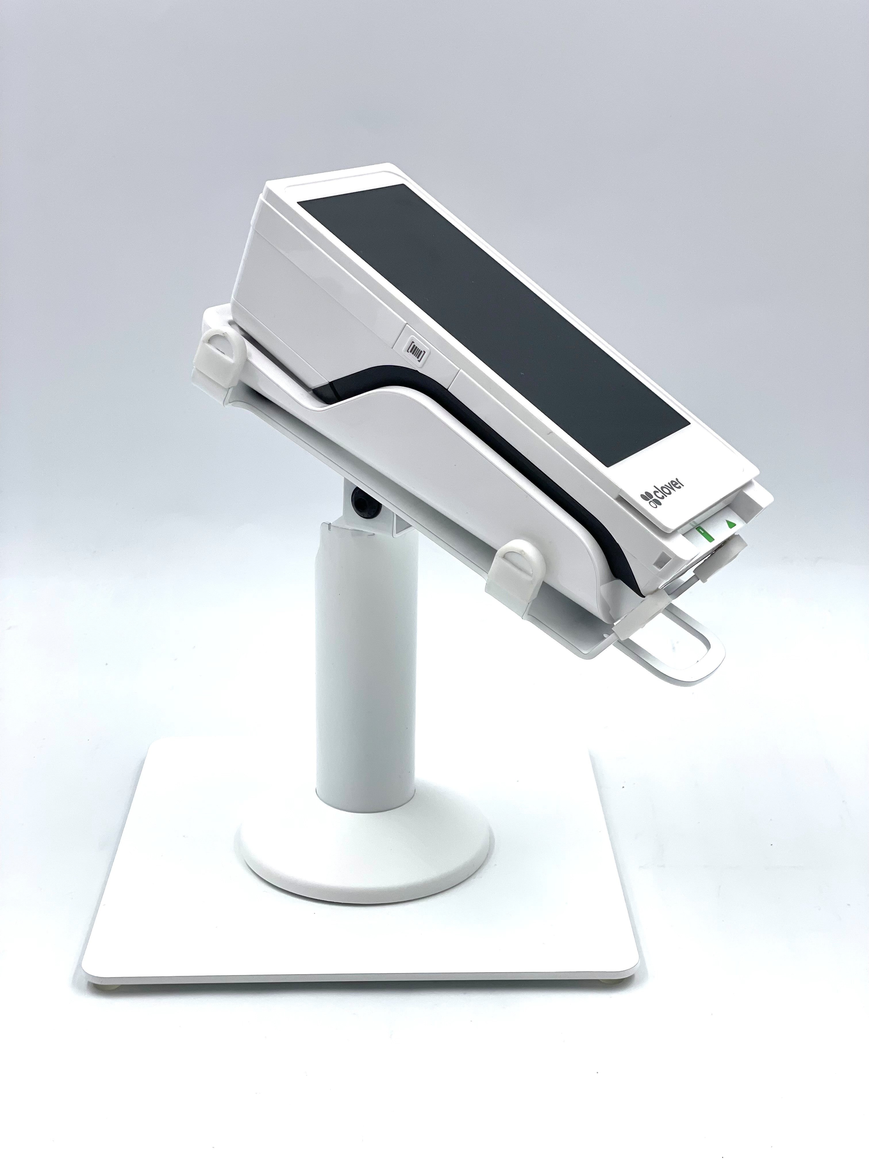 Clover Flex 3 / Flex 4 Freestanding Charging Base Stand with Square Plate- Designed to Hold the Charging Base with the Terminal