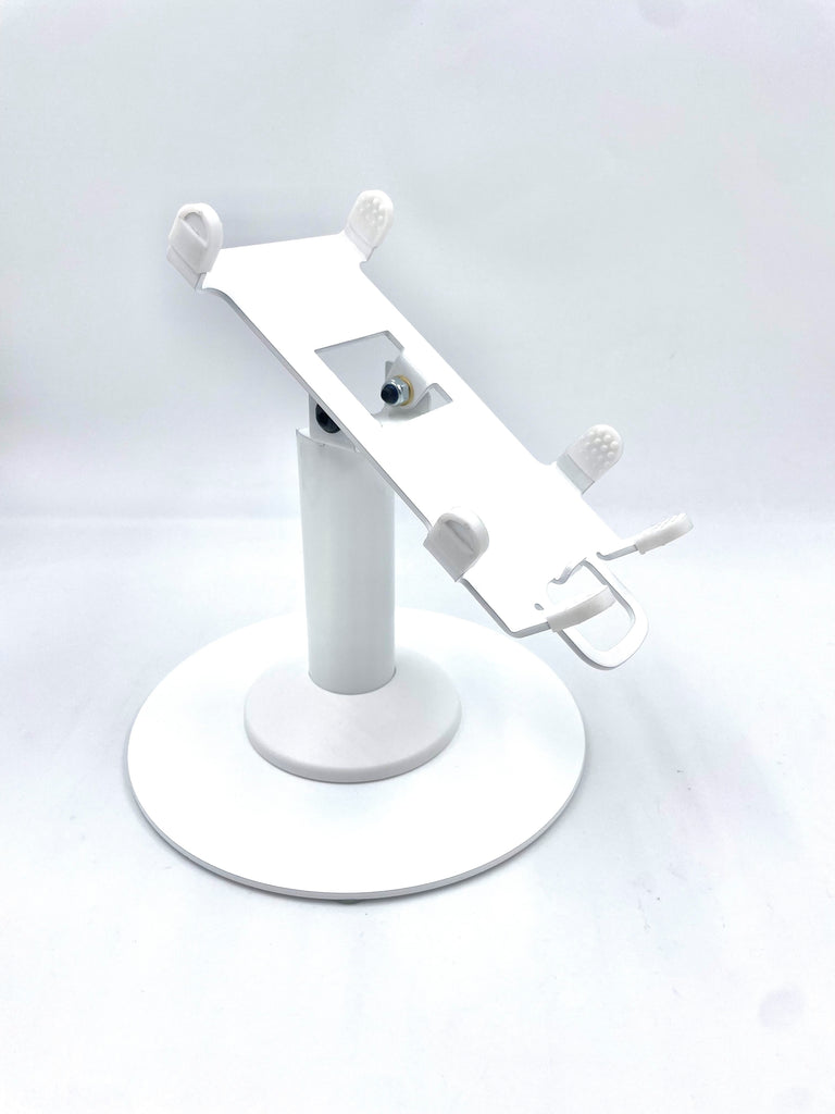 Clover Flex 3 / Flex 4 Freestanding Charging Base Stand with Round Plate- Designed to Hold the Charging Base with the Terminal