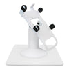 Dejavoo Z3/Z6 Low Profile White Swivel and Tilt Freestanding Metal Stand with Square Plate - DCCSUPPLY.COM