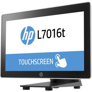 HP L7016t 15.6" LCD Touchscreen Monitor - 16:9 - 8 ms On/Off - Projected Capacitive - 1366 x 768 - WXGA - Black - 3 Year