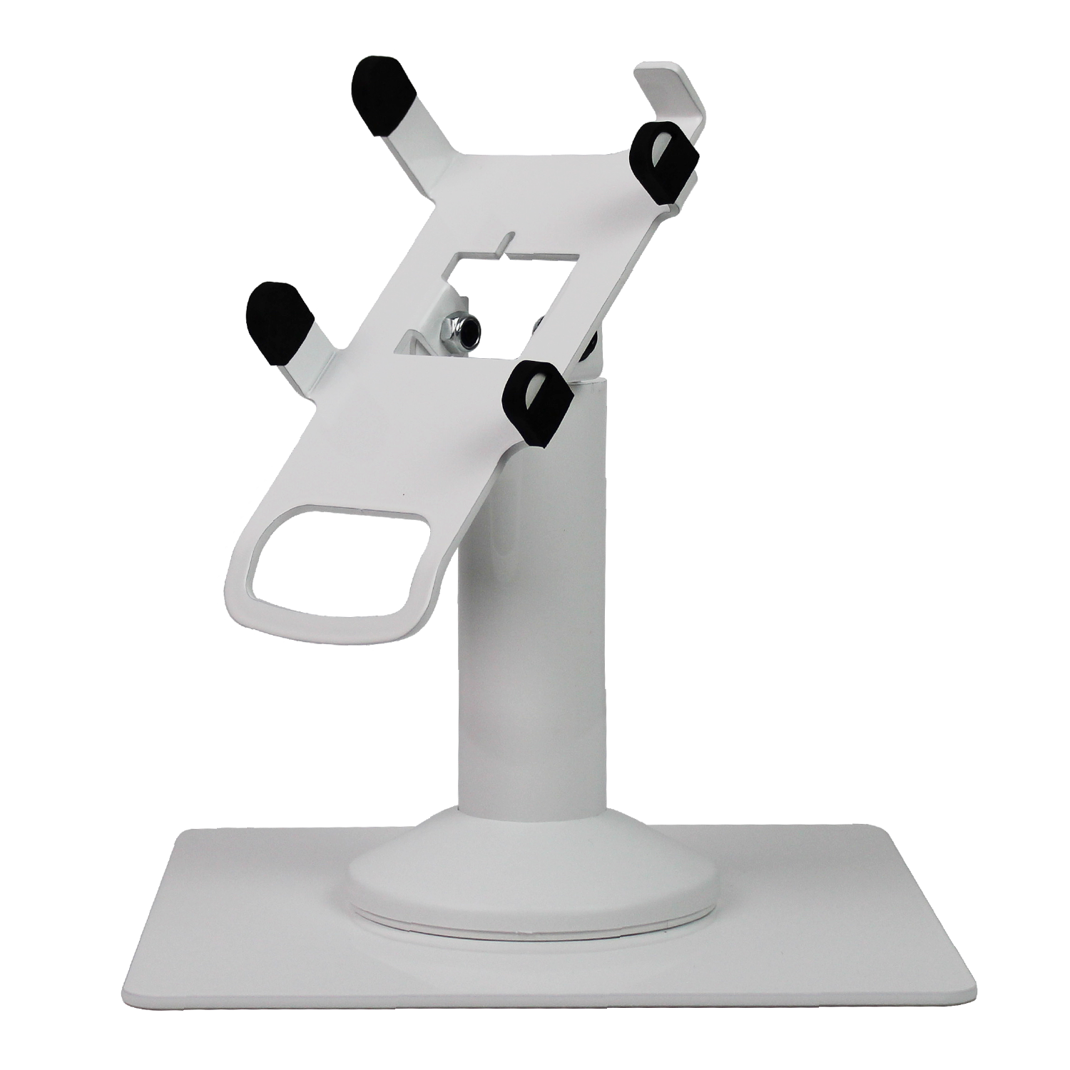 Dejavoo Z6 White Freestanding Swivel and Tilt Metal Stand - DCCSUPPLY.COM