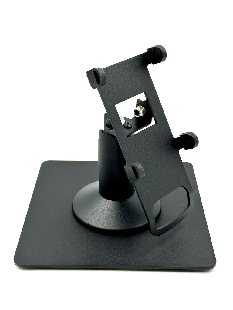 Verifone V400M Low Freestanding Swivel and Tilt Metal Stand with Square Plate