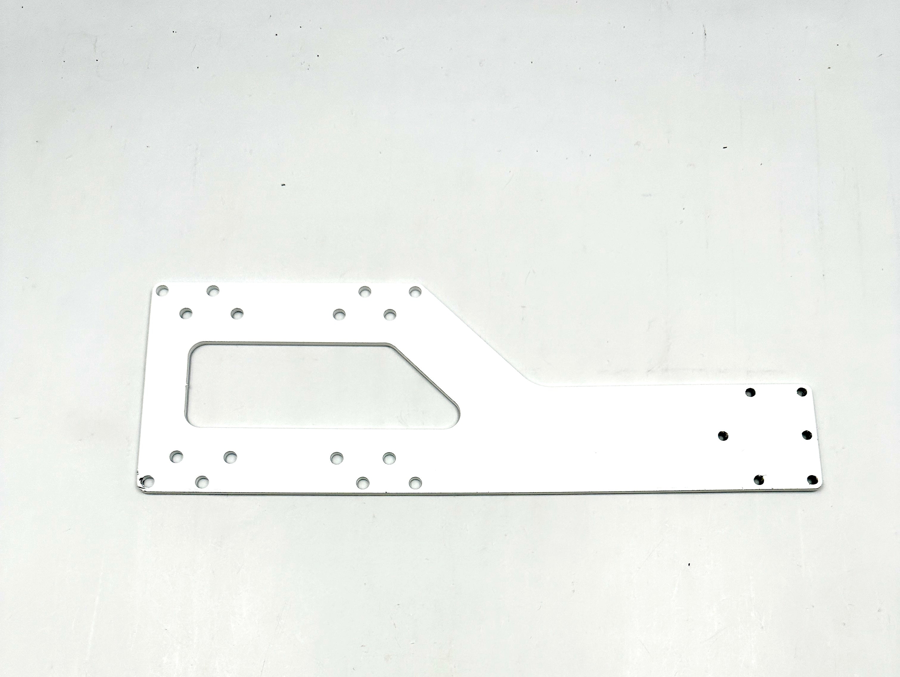 VESA Flat Tilt Mounting Bracket for 19" - 23" Monitor - White