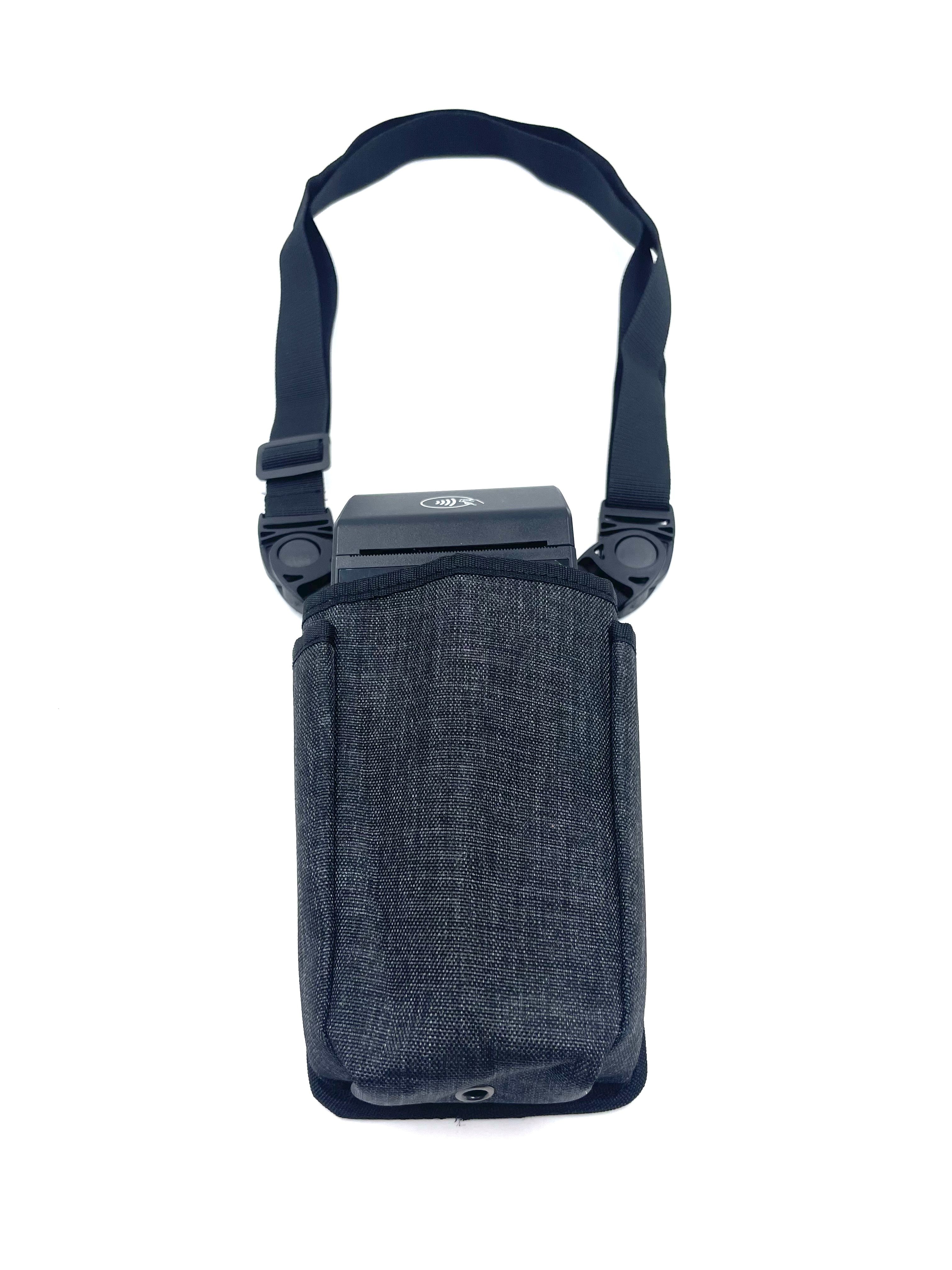 Universal Wireless Payment Pouch with Sling/Waistbelt and Rugged Metal Belt Clip