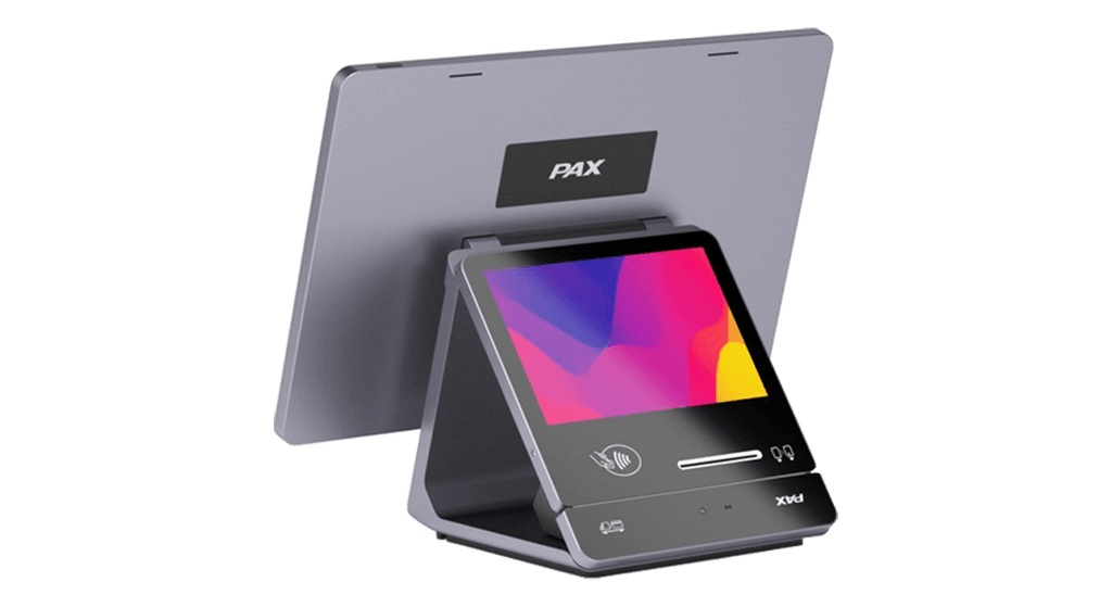 Vivid Commerce PAX Elys Workstation L1400 Android POS & PAX Elys A3700 Payment Tablet Bundle