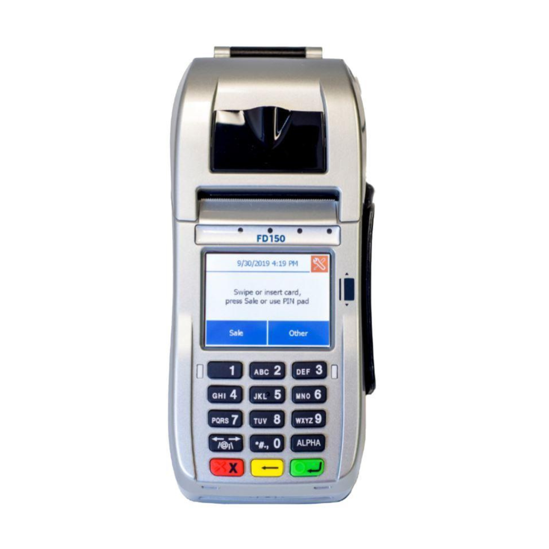 First Data FD150 EMV CTLS Credit Card Terminal - Refurbished