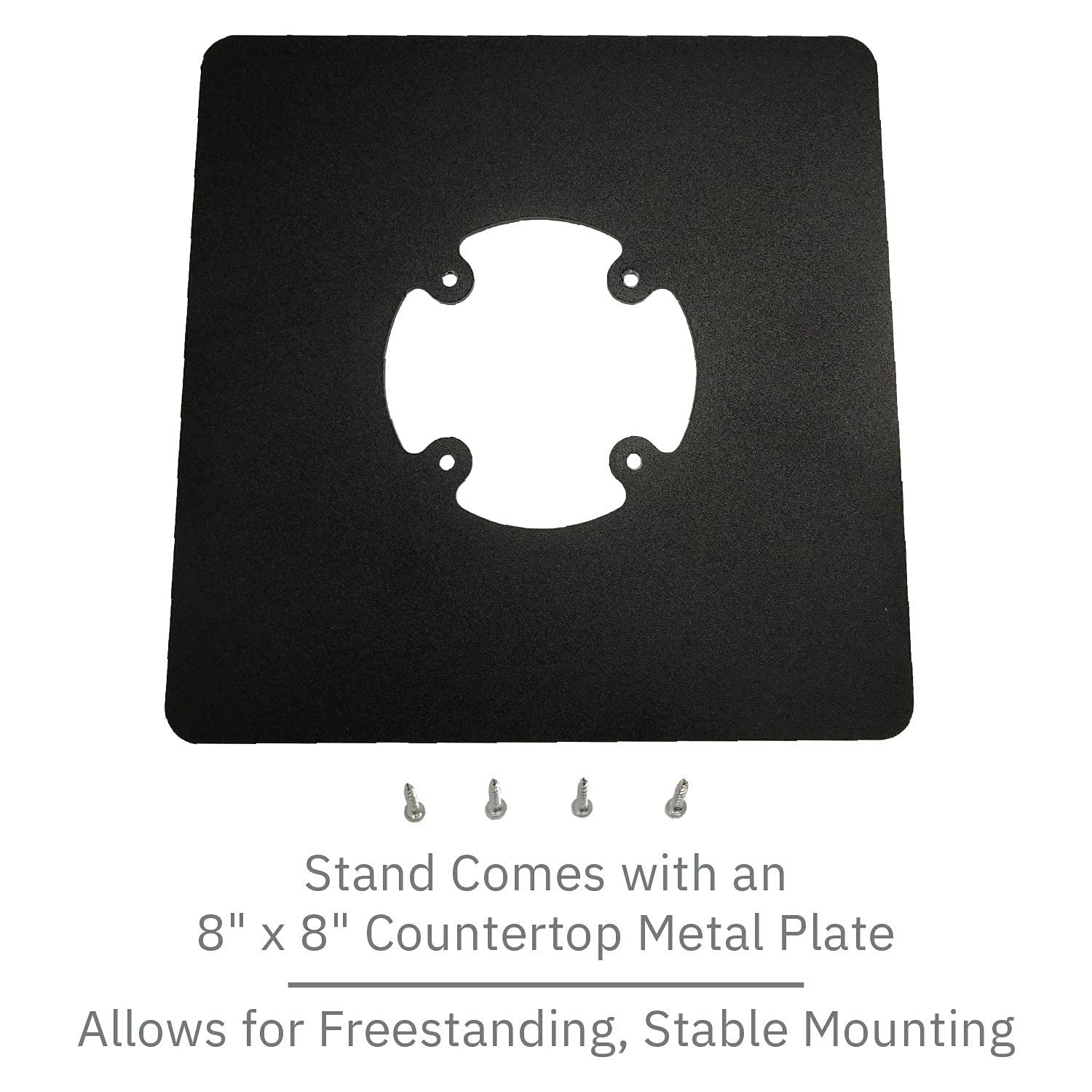 Dejavoo P1 Freestanding Swivel and Tilt Stand with Square Plate