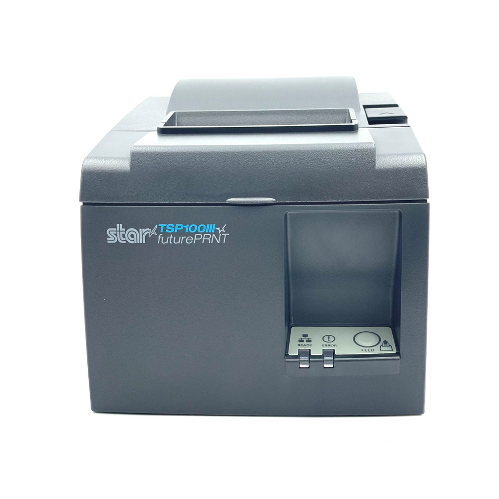 Vivid Commerce Star TSP143IIILAN Thermal Printer - Gray, Ethernet with 2 Year Warranty