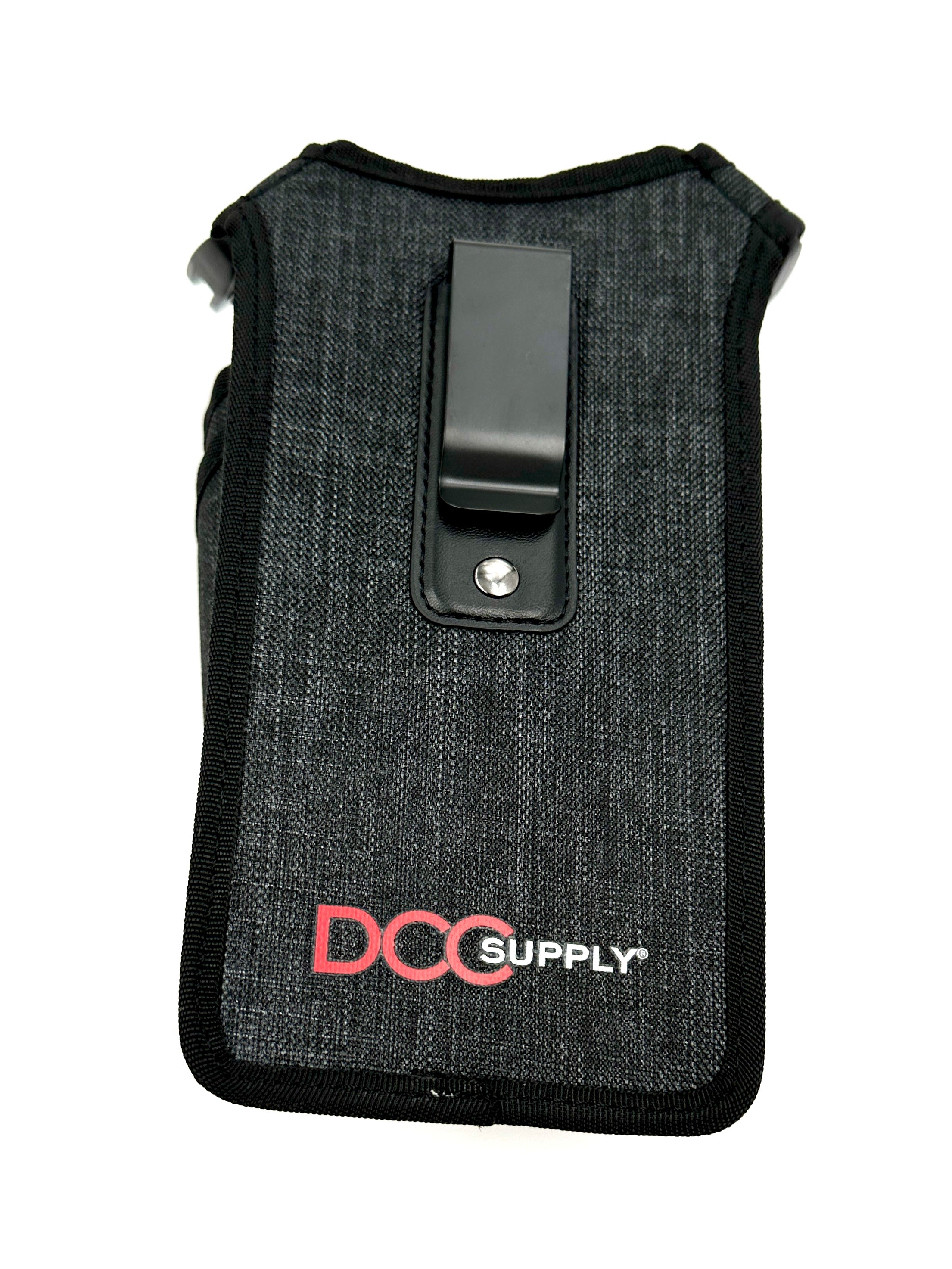 Universal Wireless Payment Pouch with Sling/Waistbelt and Rugged Metal Belt Clip