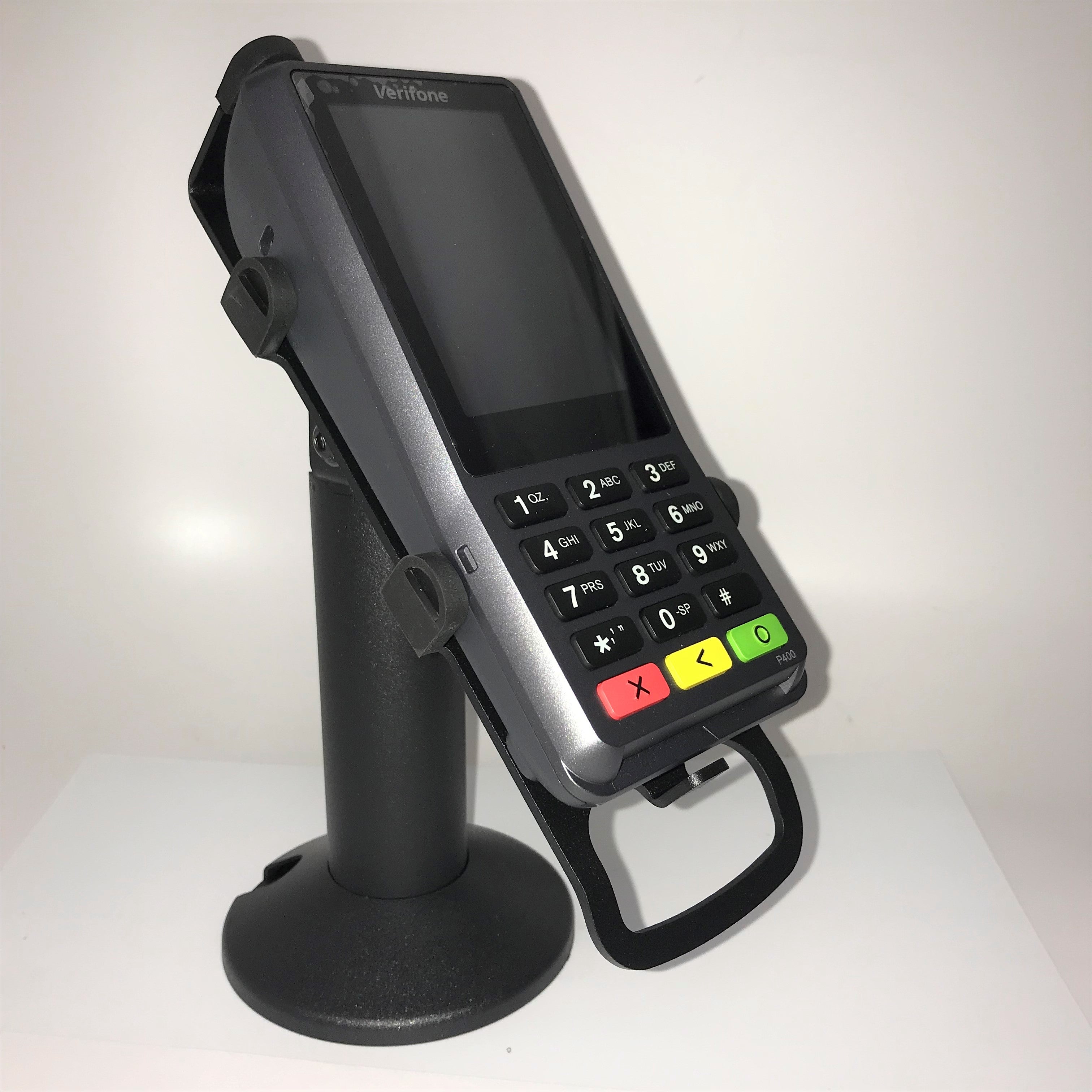 Verifone P400C Plus Freestanding Swivel and Tilt Metal Stand - DCCSUPPLY.COM