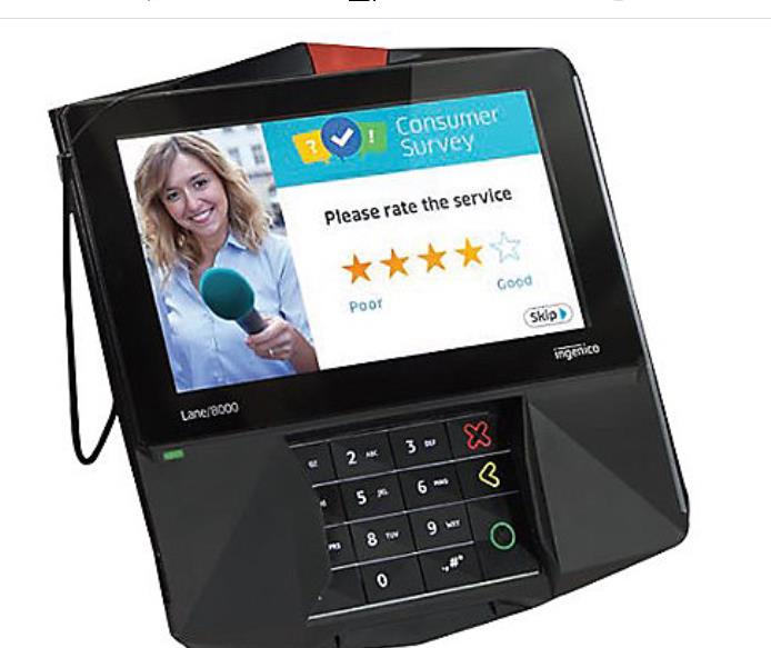 Ingenico Lane/8000 Credit Card Terminal - DCCSUPPLY.COM