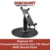 Dejavoo P3 Freestanding Swivel and Tilt Stand with Round Plate