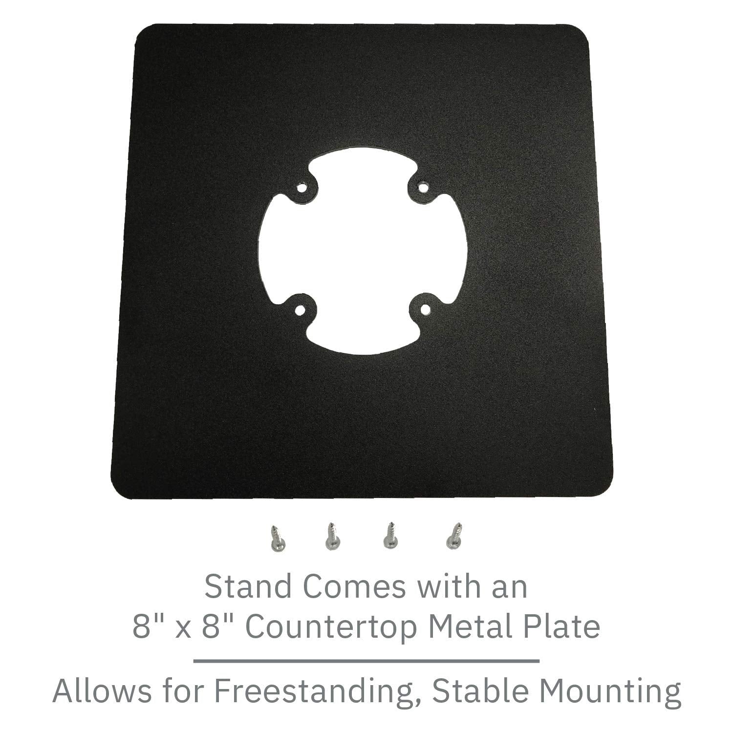 PAX A35 Low Freestanding Swivel and Tilt Stand with Square Plate