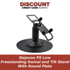 Dejavoo P5 Low Freestanding Swivel and Tilt Stand with Round Plate