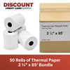 2 1/4" x 85' Thermal (50 Roll Case)