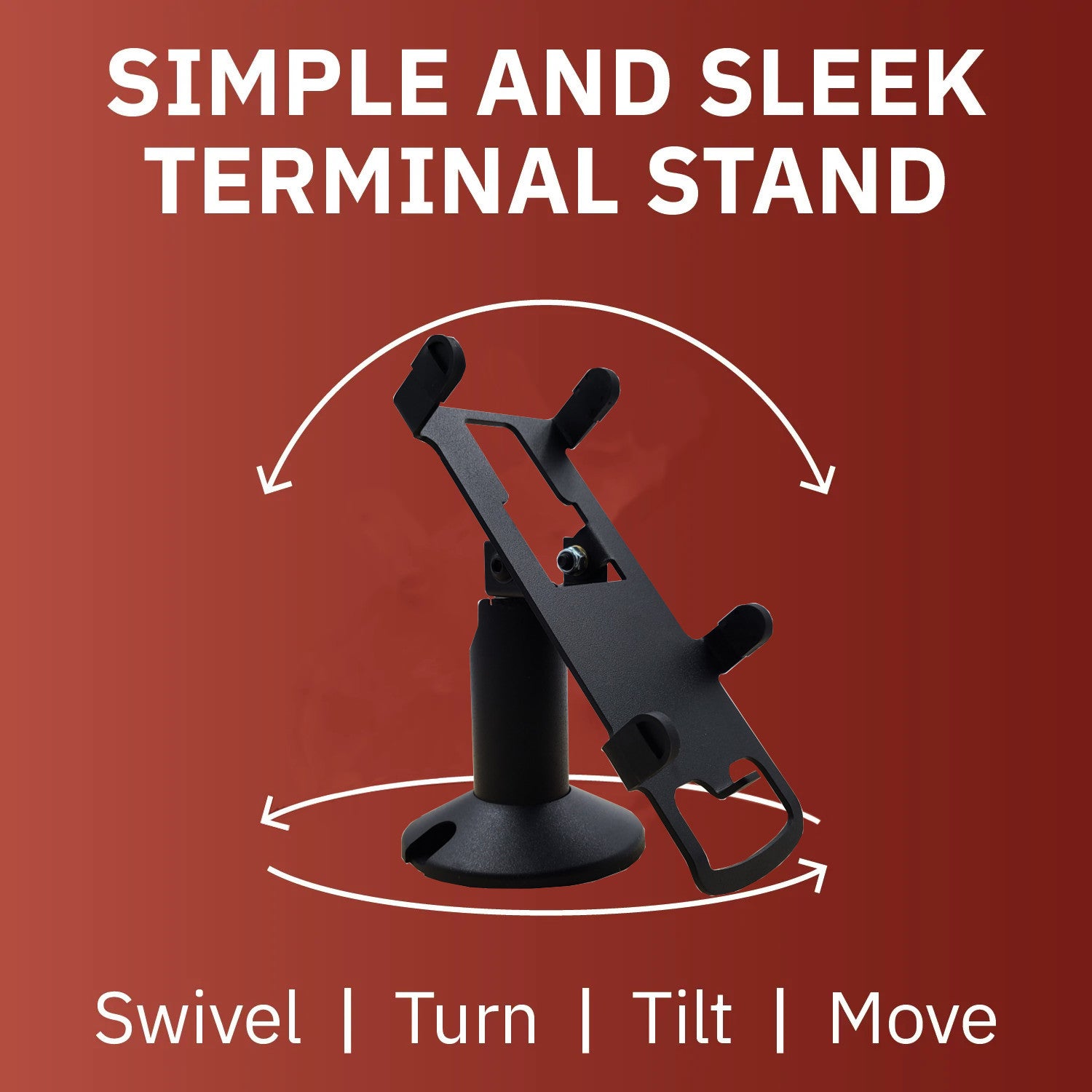 PAX A930 (Shift4) Low Swivel and Tilt Stand