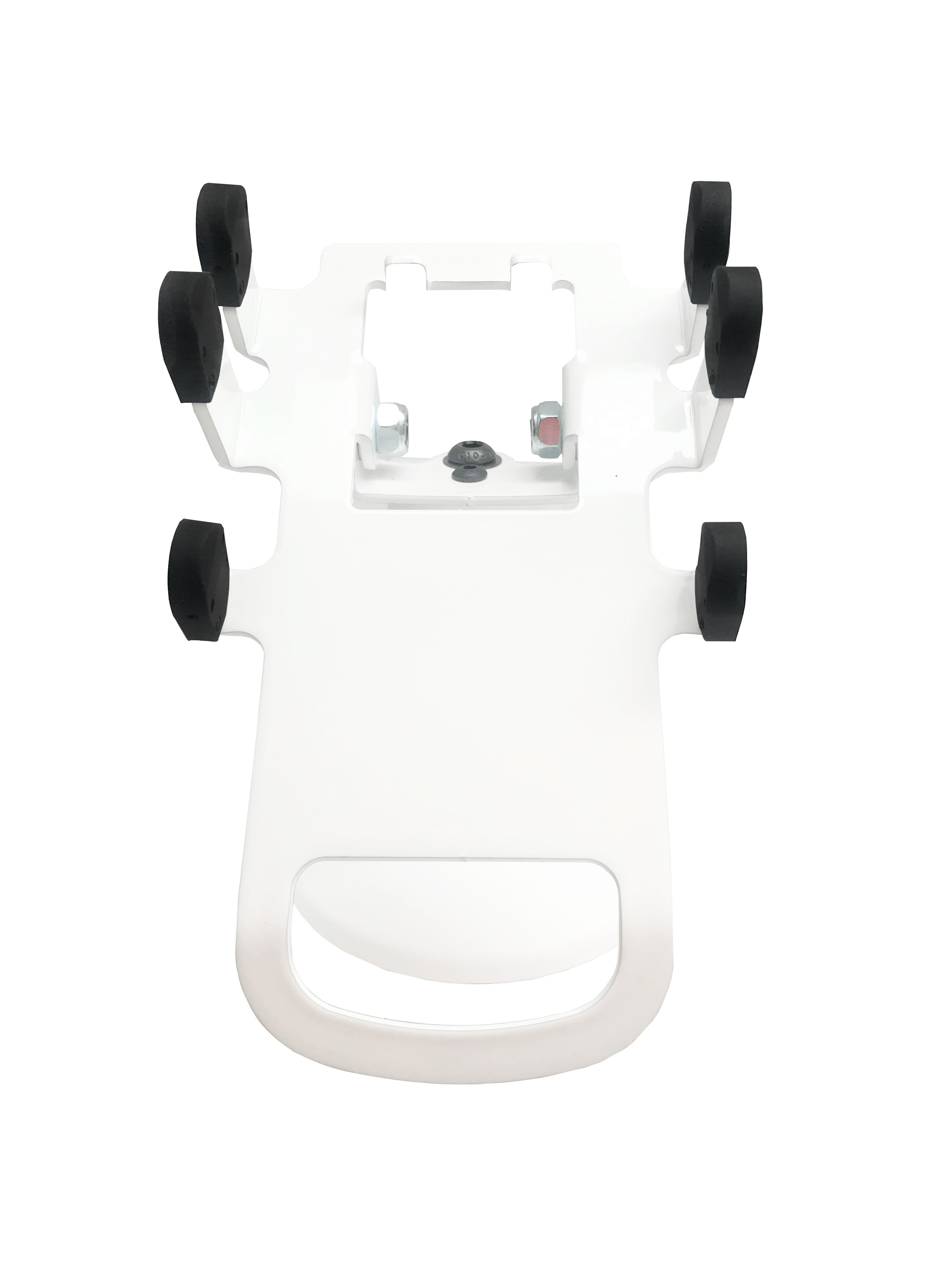 Clover Flex Low Freestanding Swivel and Tilt Stand with Square Plate (White) for C401U POS