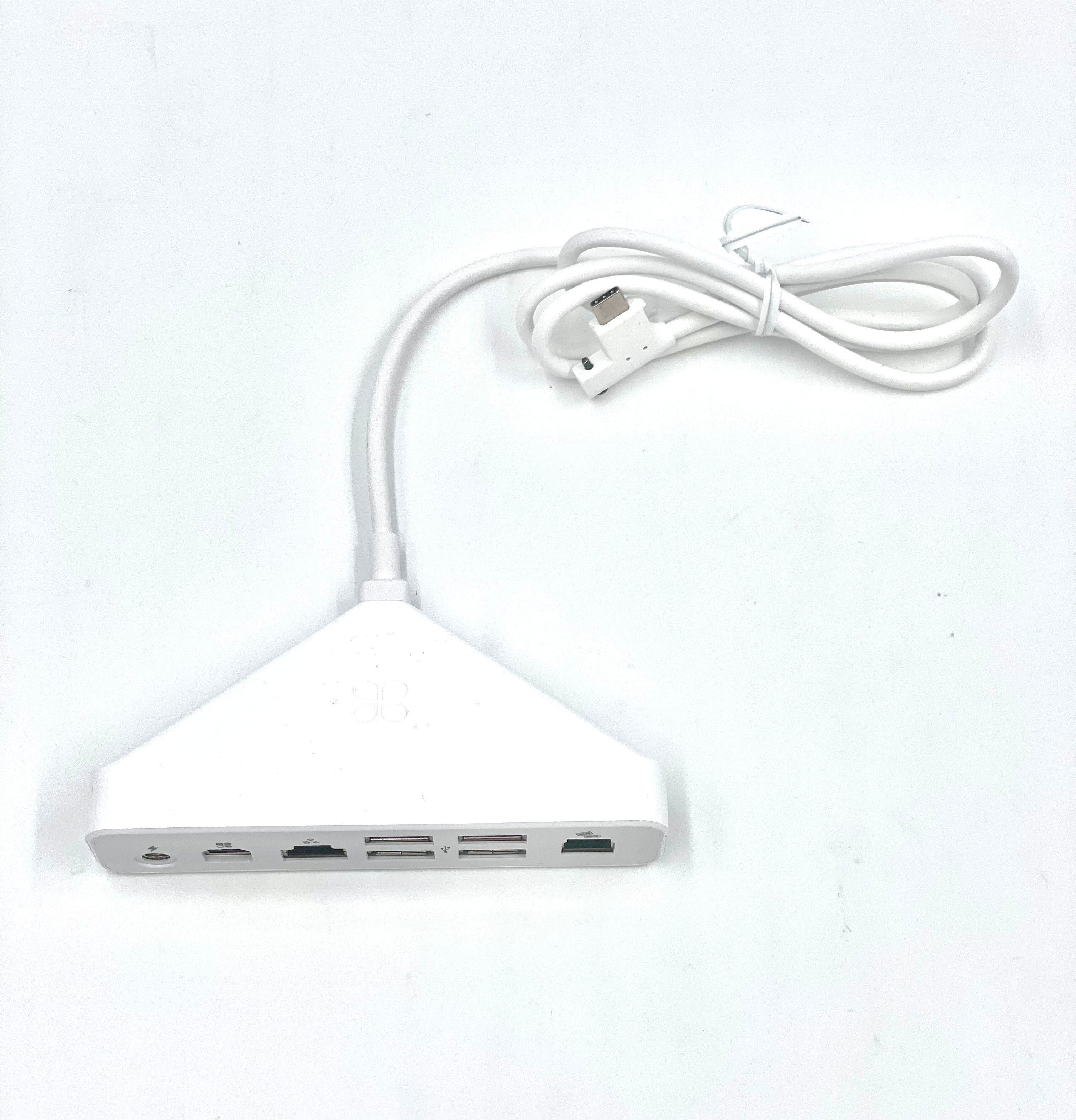 Clover Mini Triangle Hub and Power Adapter & Cord