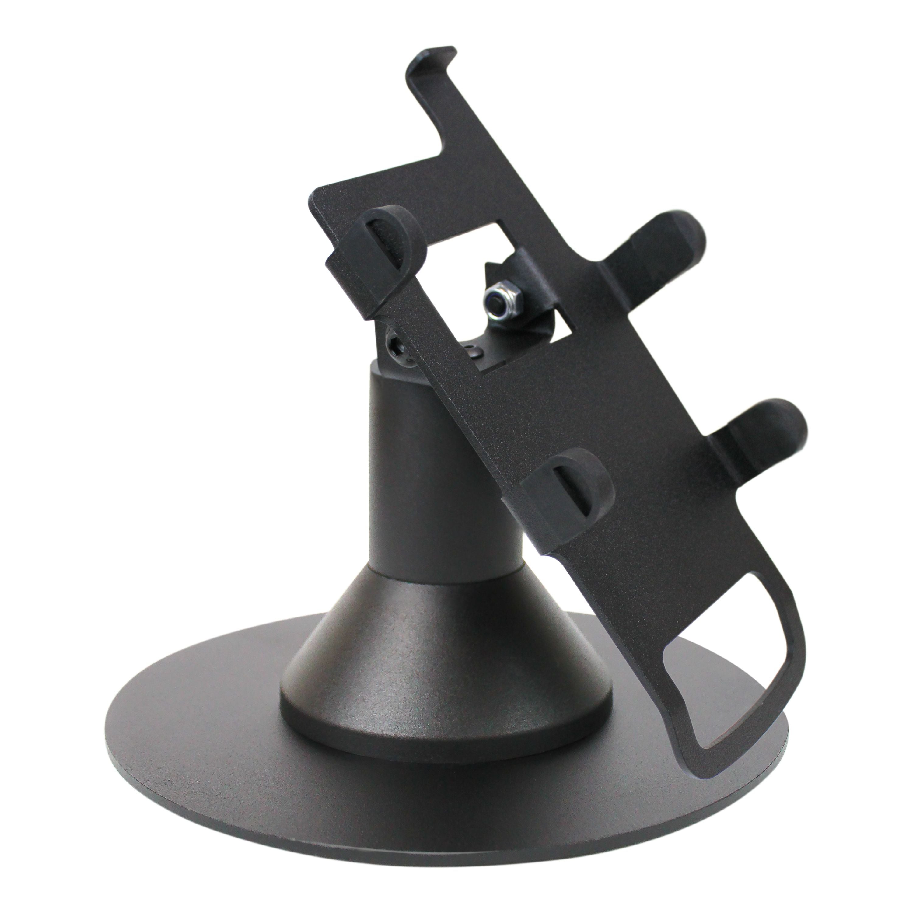 First Data FD35/ FD40 PIN Pad Low Profile Freestanding Swivel Stand with Round Plate - DCCSUPPLY.COM