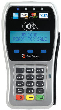 First Data FD-130 Duo Refurb Terminal and FD35 Refurb PIN Pad - DCCSUPPLY.COM