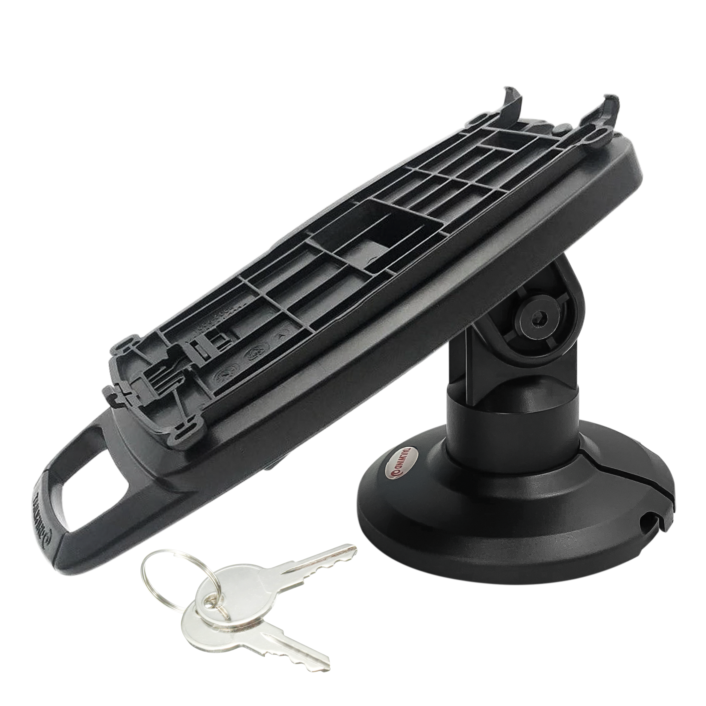 Verifone V200/V400 3" Key Locking Compact Pole Mount Stand