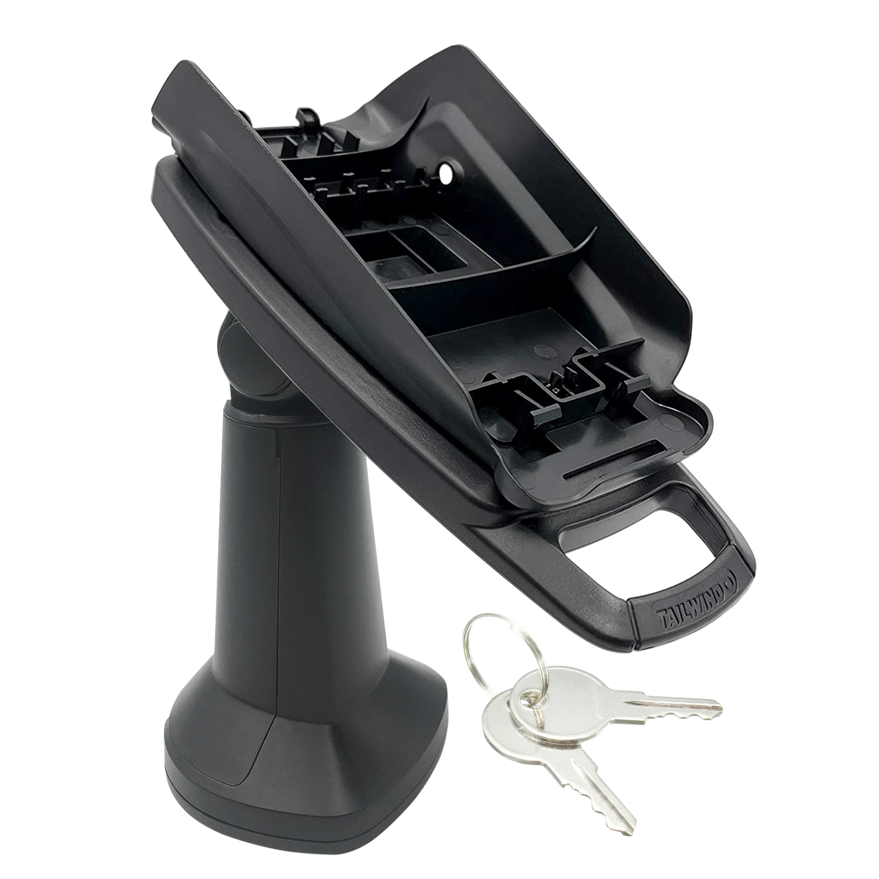 Ingenico Desk 3500/5000 7" Key Locking Pole Mount Stand