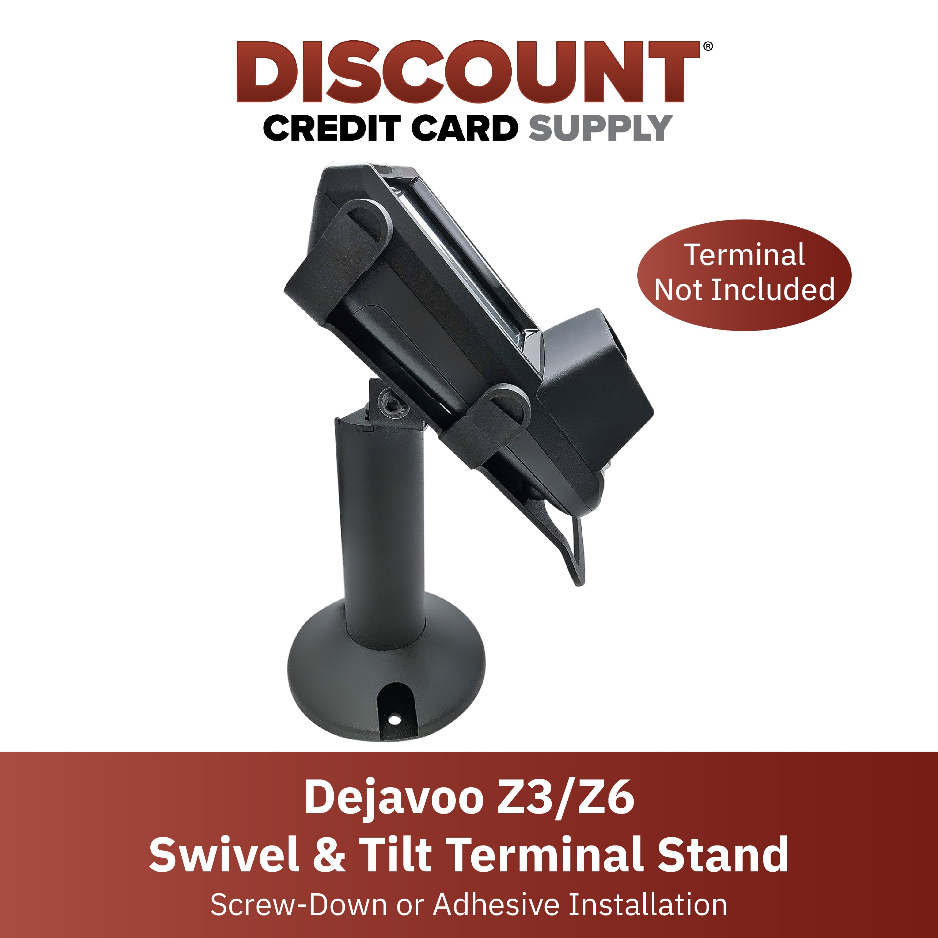 Dejavoo Z3 / Dejavoo Z6 Swivel and Tilt Stand - Fits Dejavoo Z6 HW # v1.3