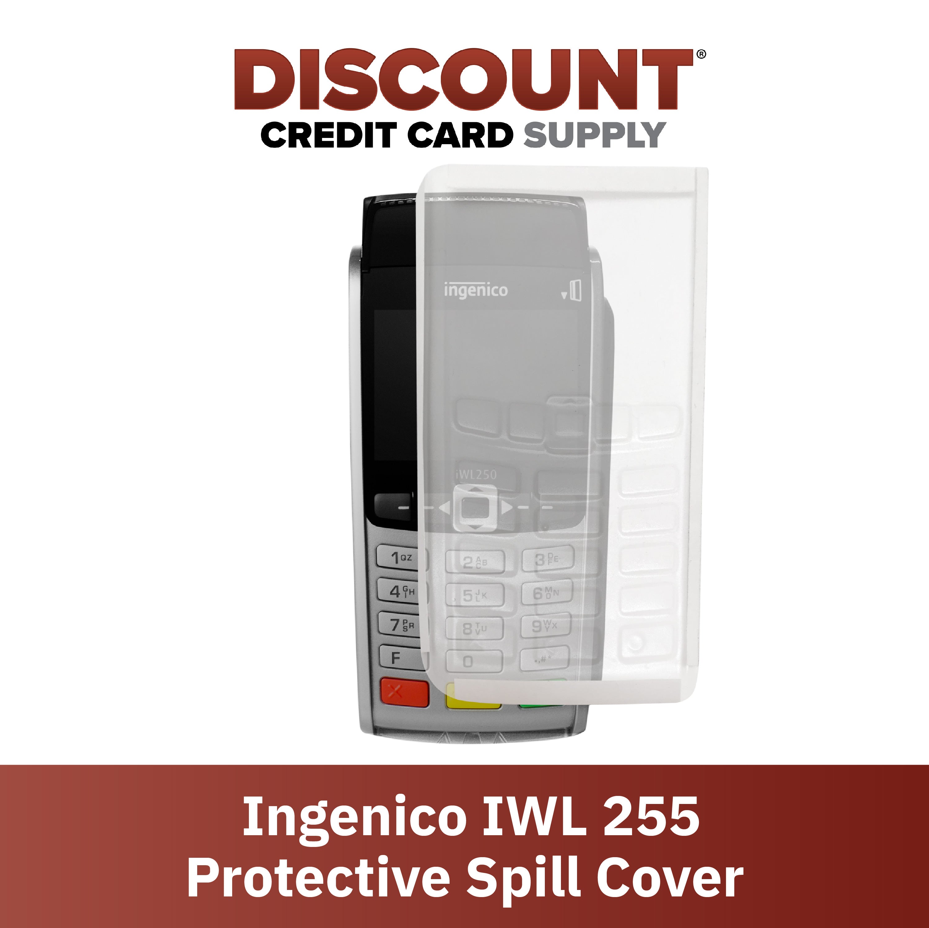 Ingenico IWL 255 Protective Spill Cover - DCCSUPPLY.COM