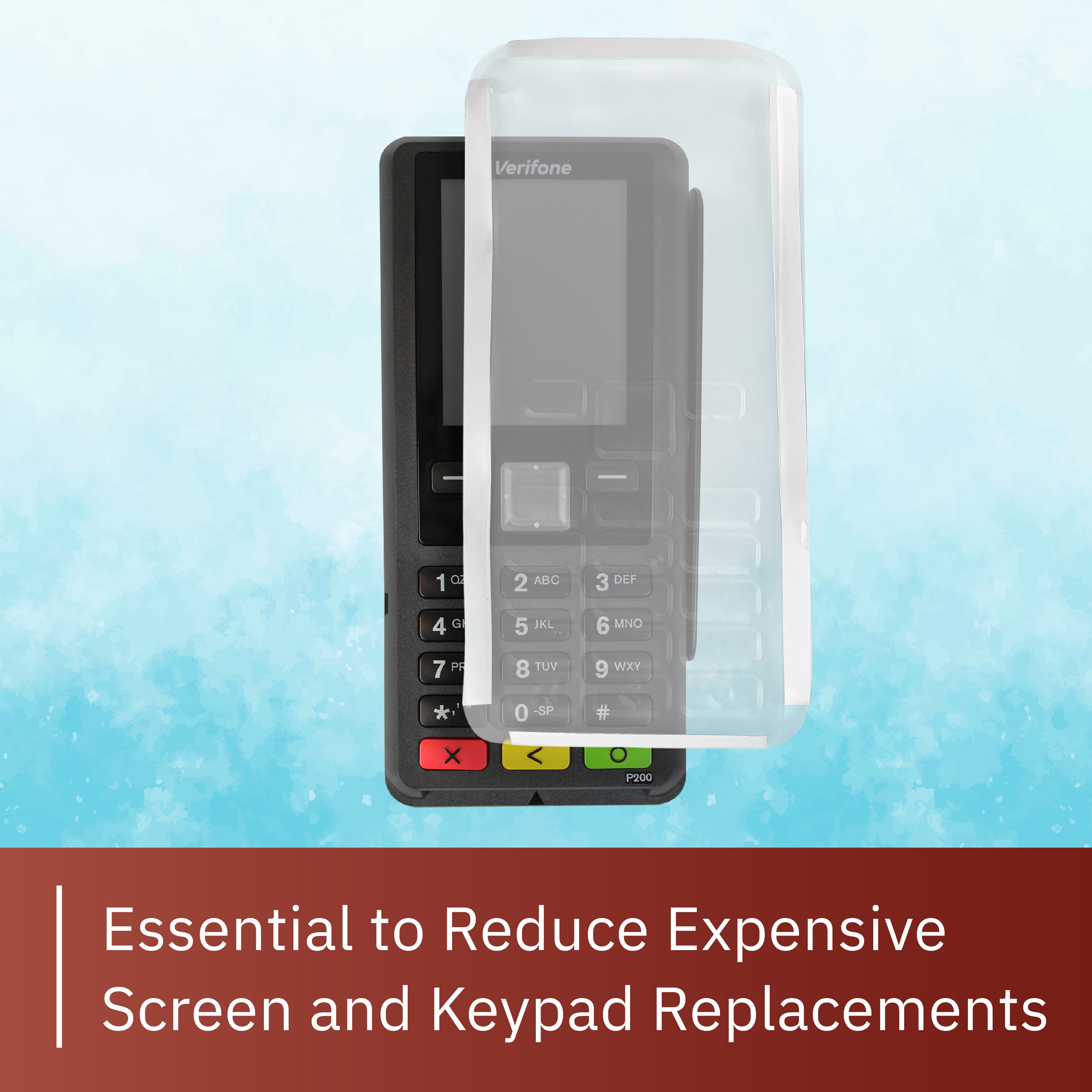 Verifone P200 Full Device Protective Cover - DCCSUPPLY.COM