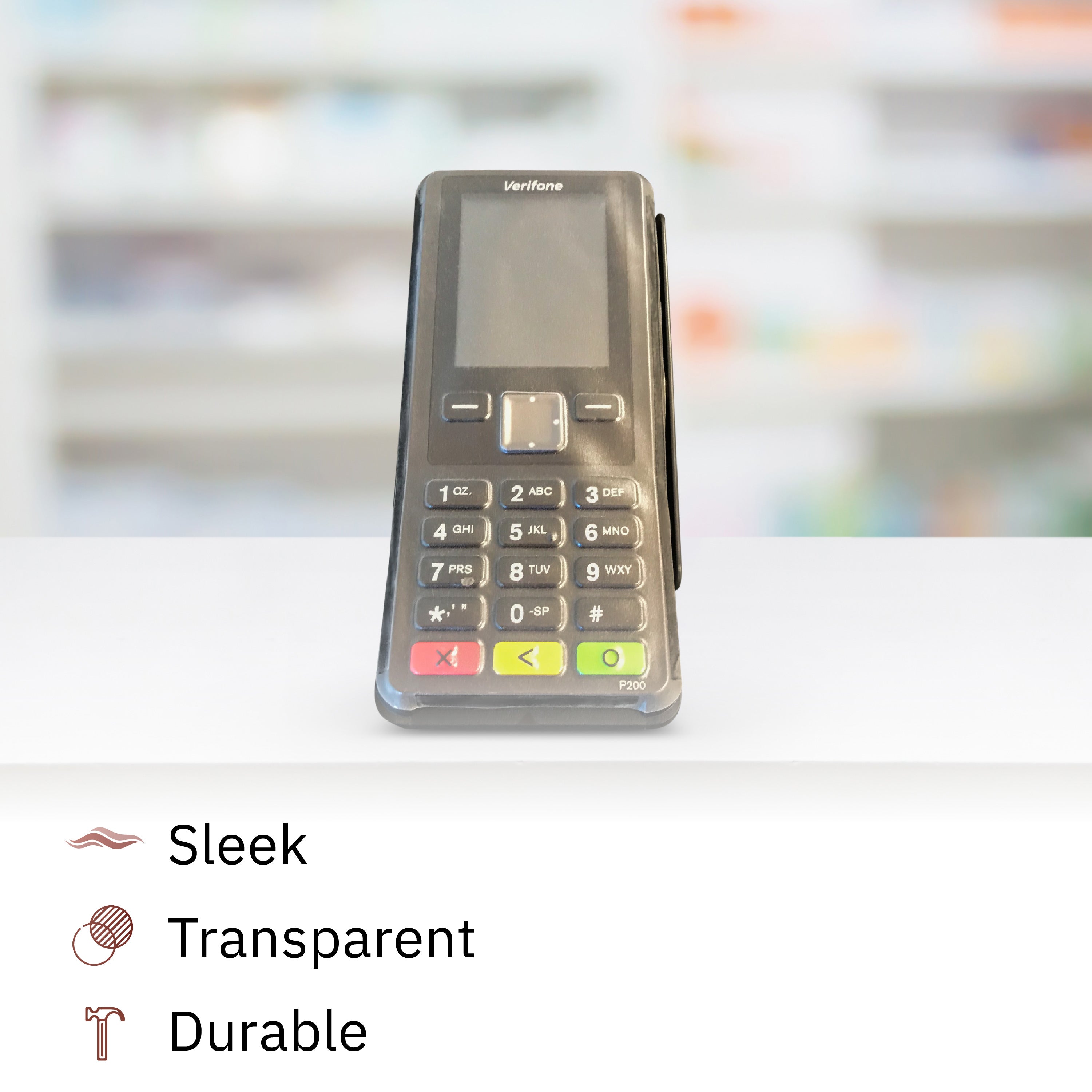 Verifone P200 Full Device Protective Cover - DCCSUPPLY.COM