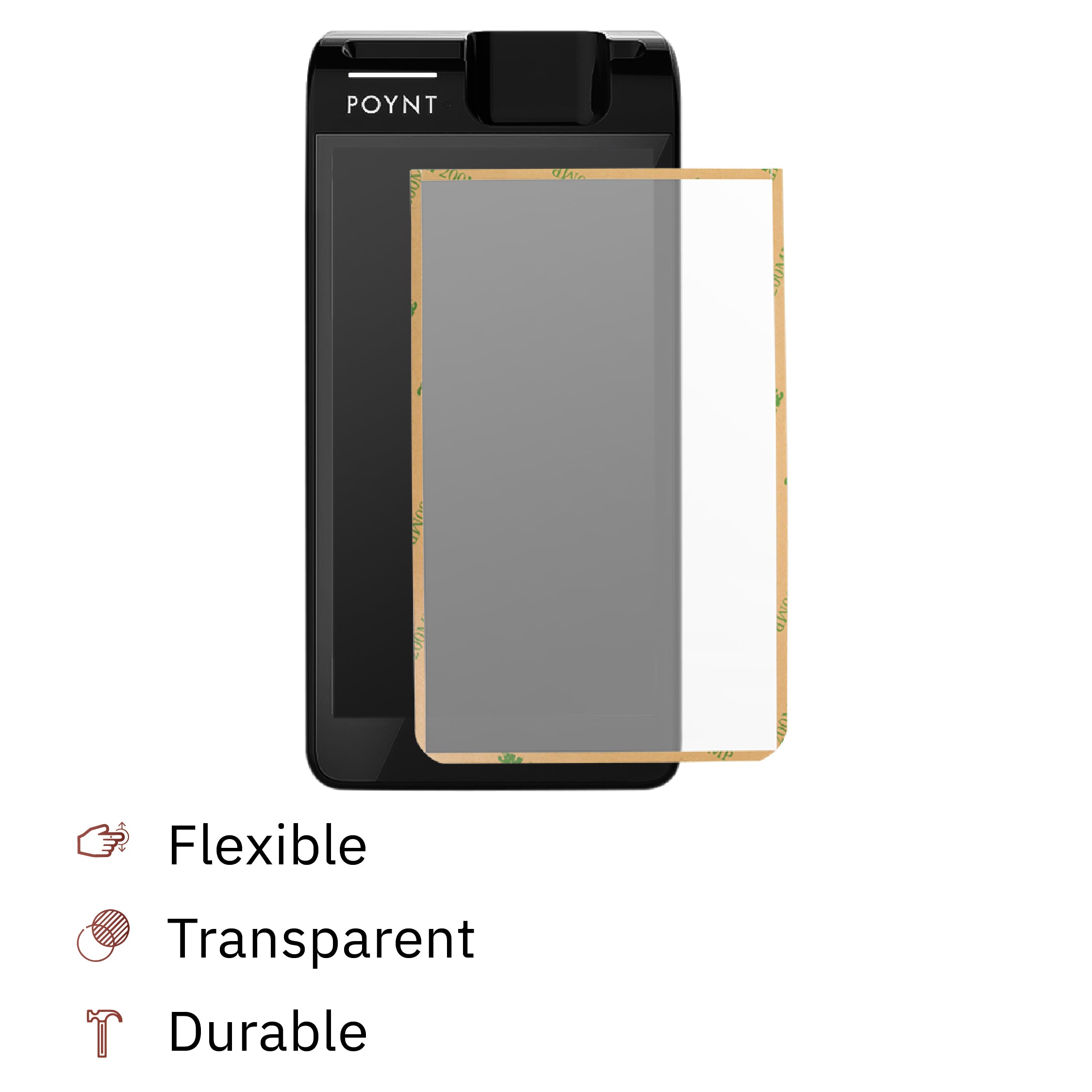 Poynt 5 POS Screen Protector - DCCSUPPLY.COM