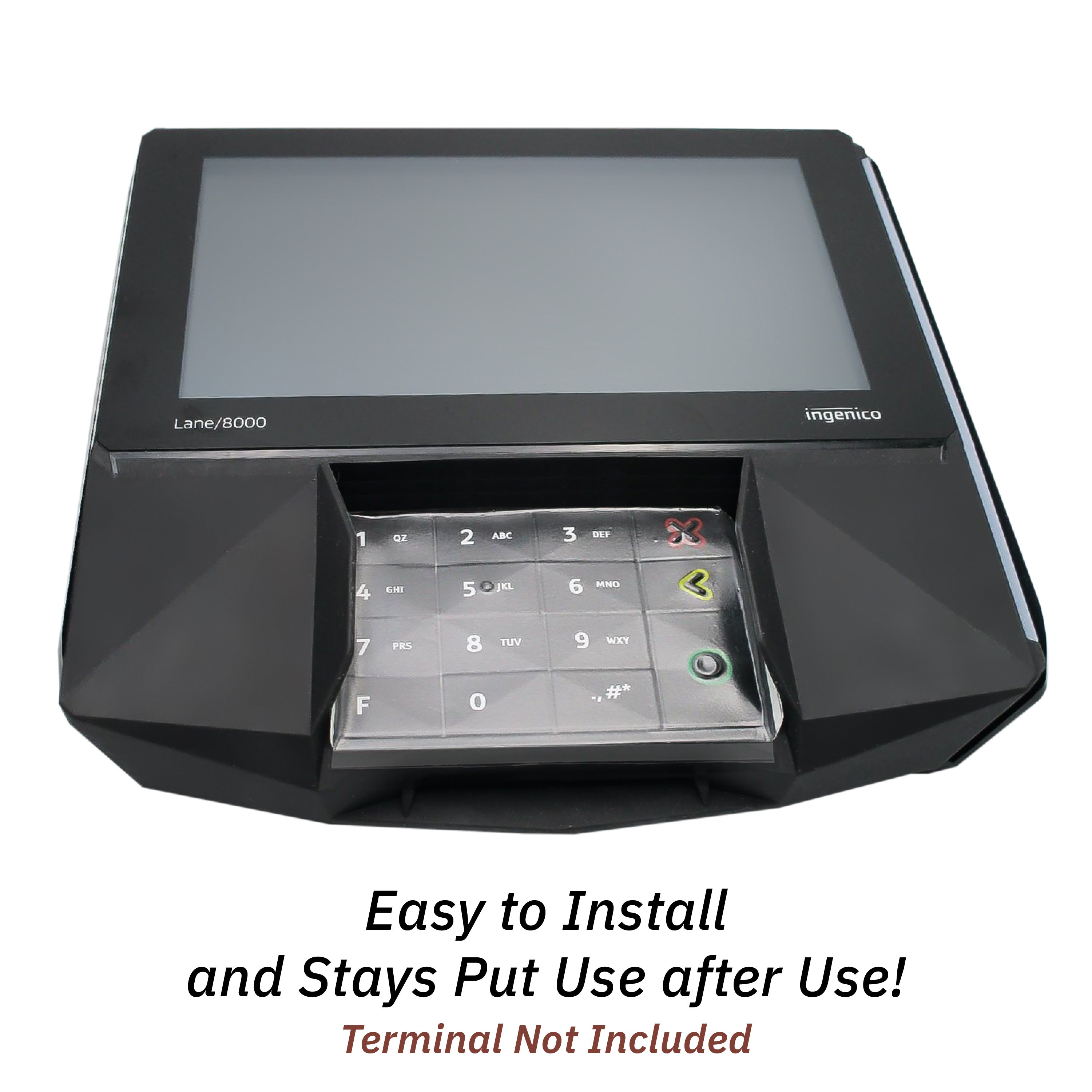 Ingenico Lane/8000 Keypad Protective Cover - DCCSUPPLY.COM