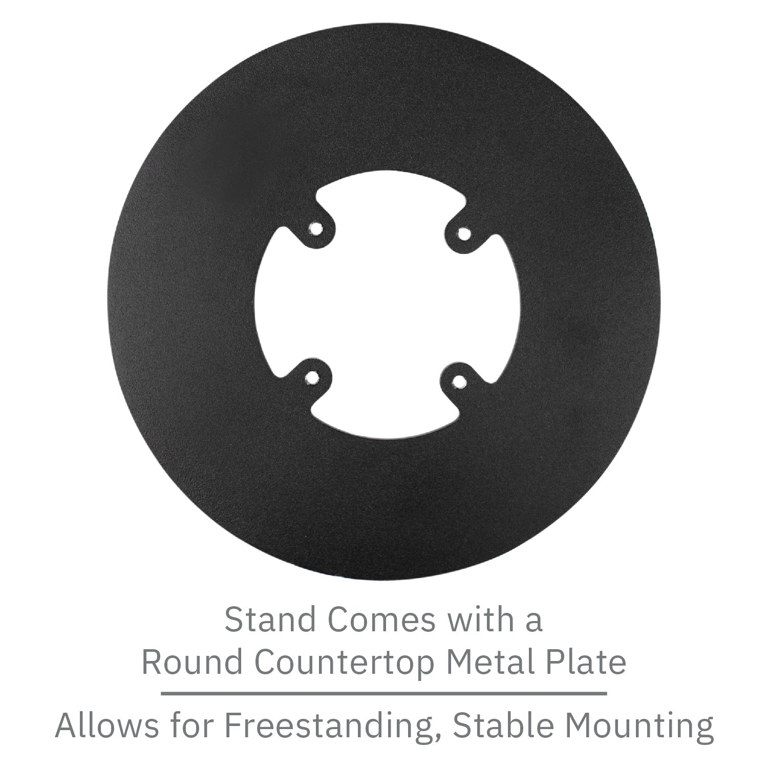 Verifone Vx820 Low Profile Freestanding Swivel Stand with Round Plate - DCCSUPPLY.COM