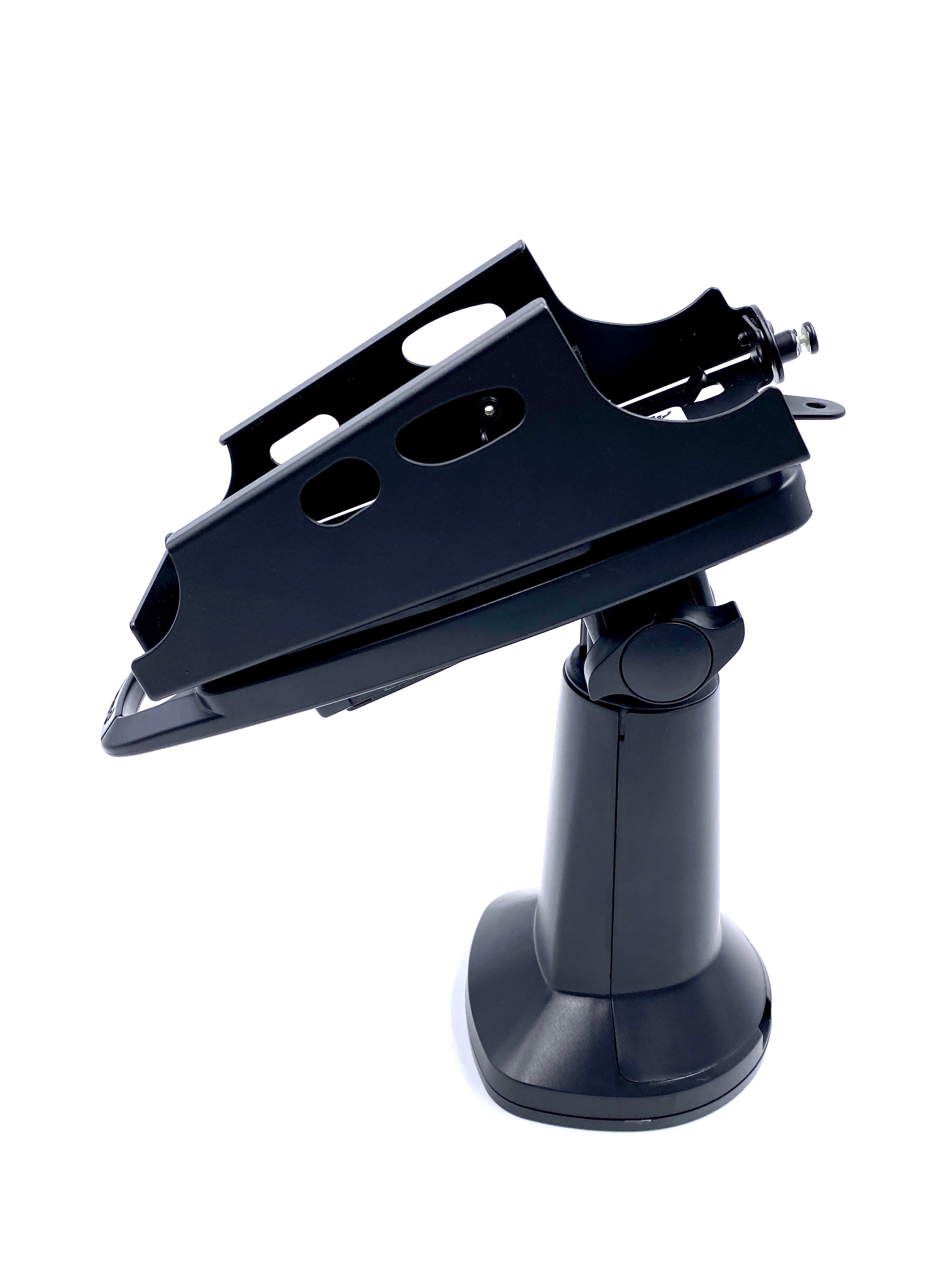 PAX A920 7" Key Locking Pole Mount Stand with Metal Plate