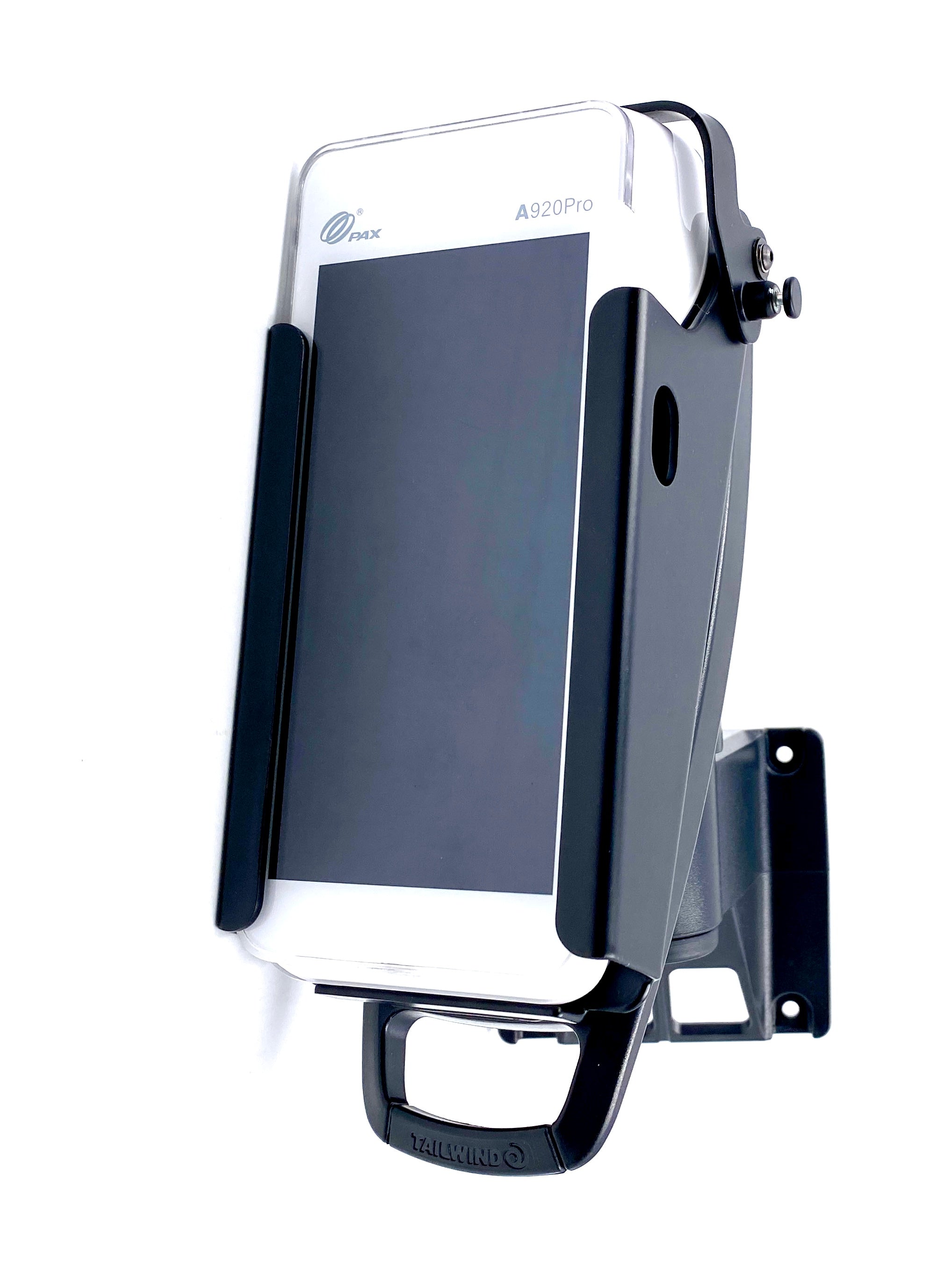 PAX A920 Pro Wall Mount Terminal Stand with Metal Plate