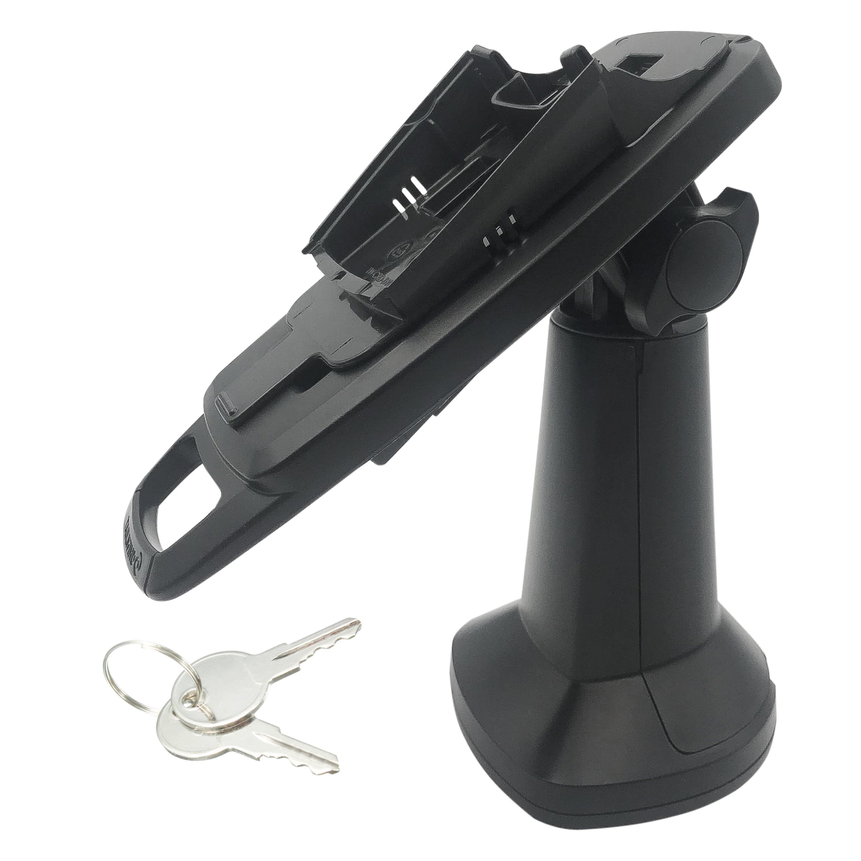 Ingenico iWL 220/iWL 250 7" Key Locking Pole Mount Stand