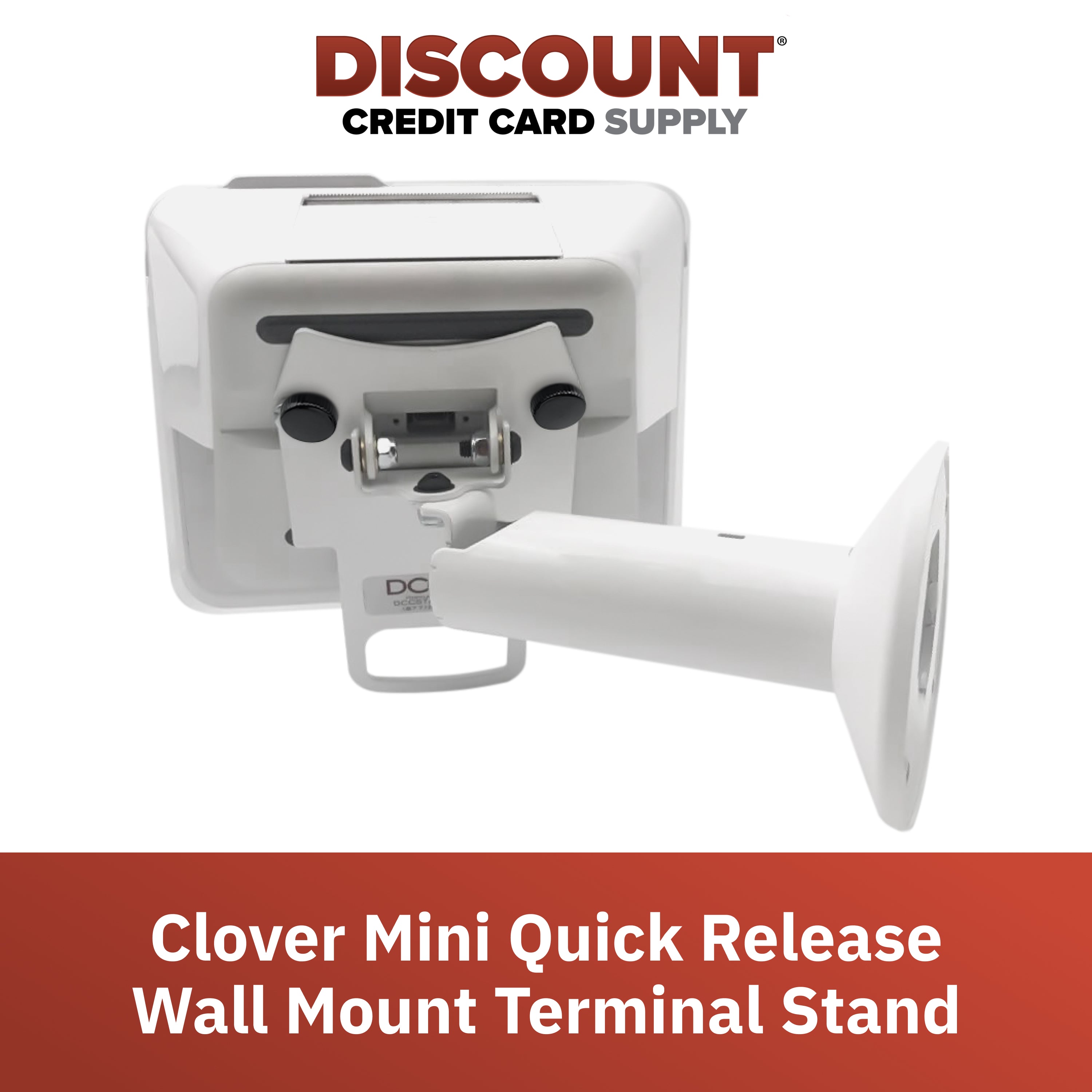 Clover Mini / Clover Mini 3 Sturdy Wall Mount with Quick Release Screws (White)