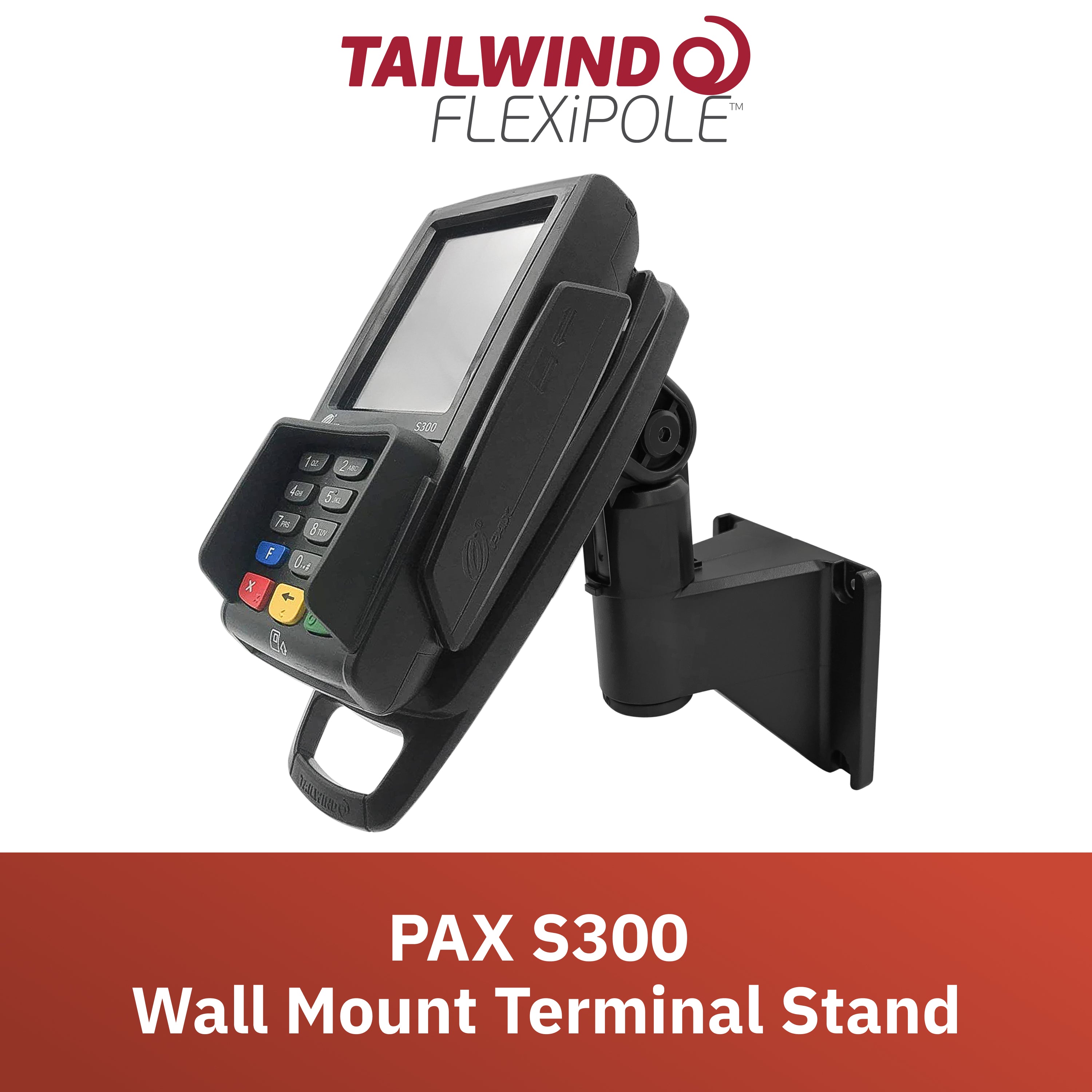 PAX S300 Wall Mount Terminal Stand