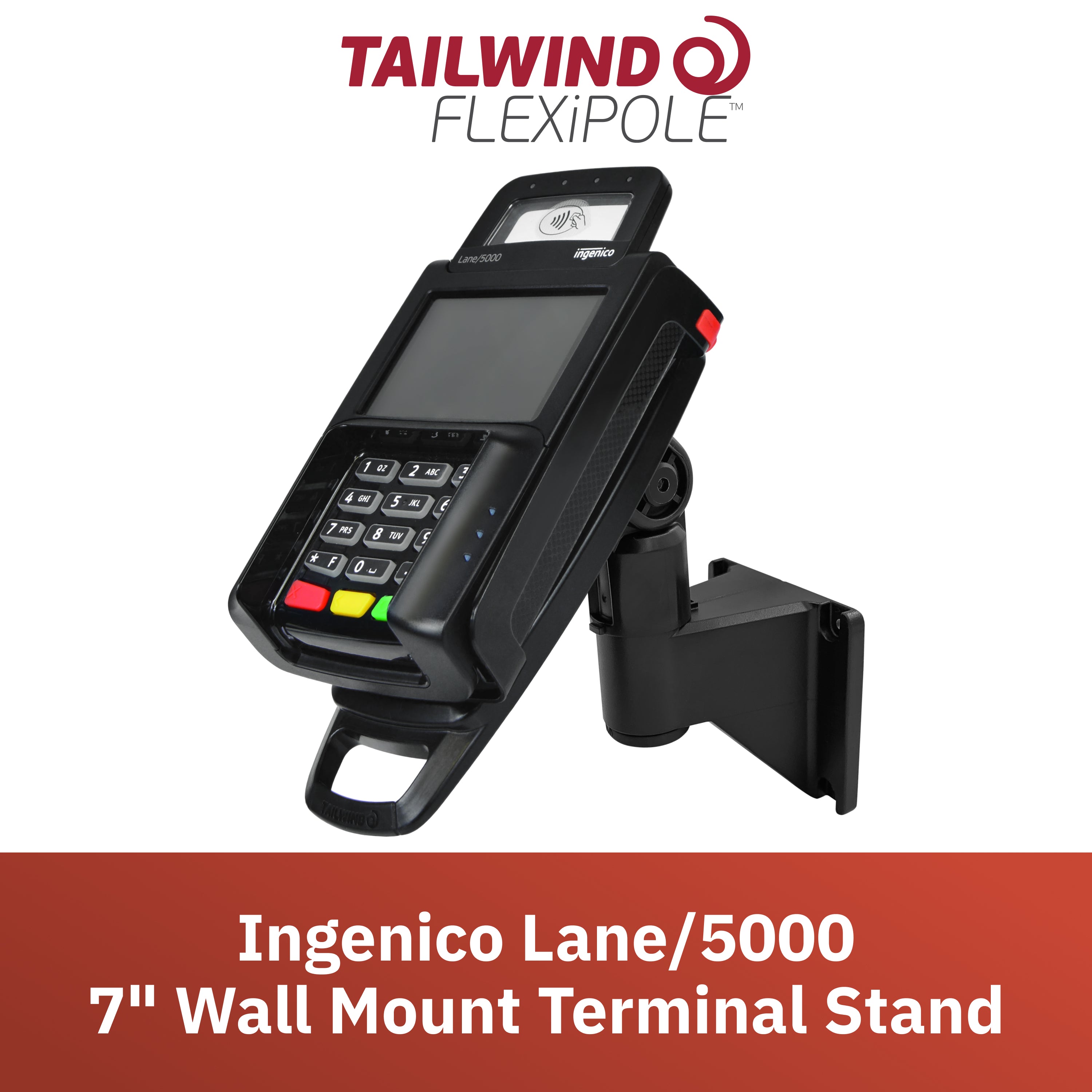 Ingenico Lane 5000 Wall Mount Terminal Stand