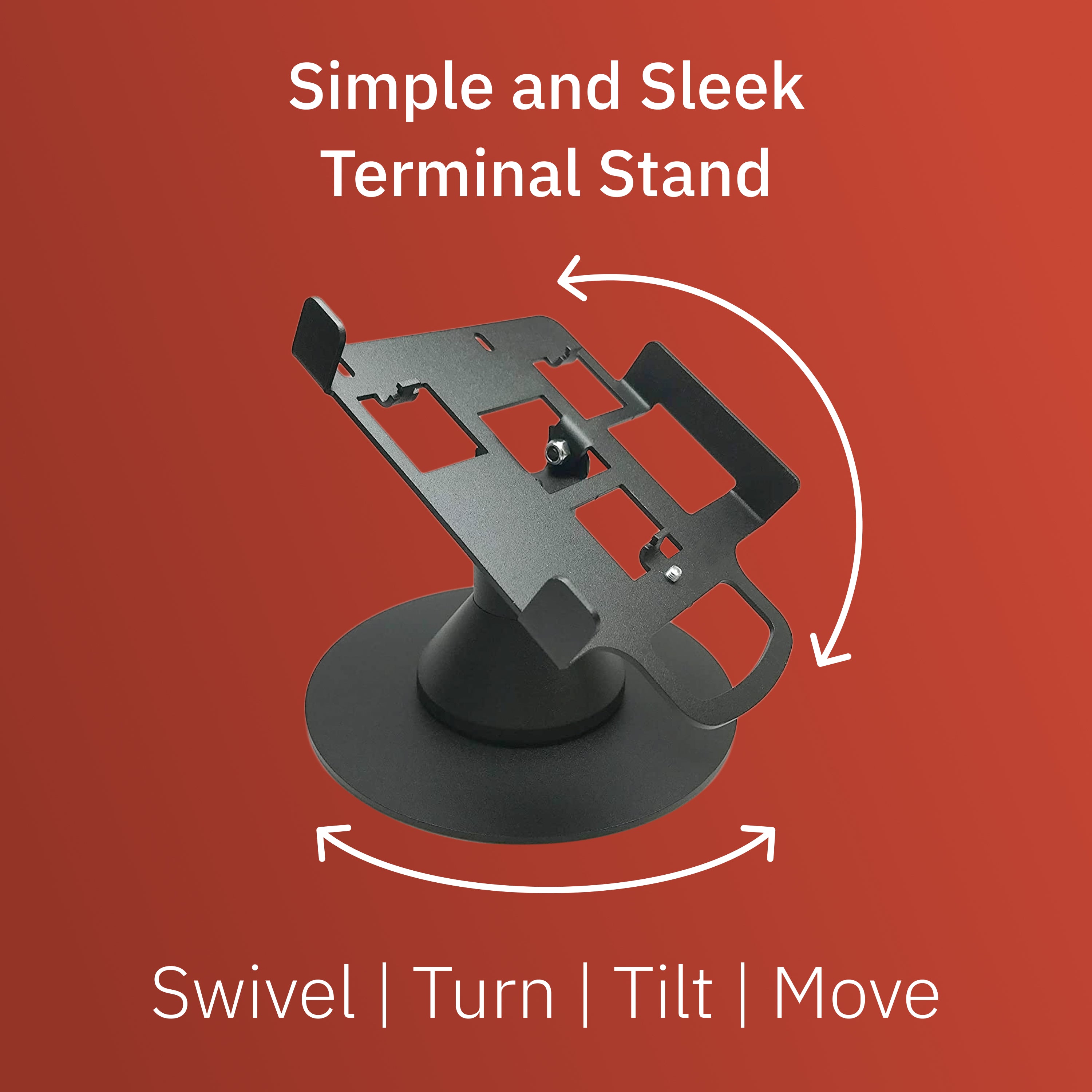 Ingenico ISC 250 Low Freestanding Stand with Round Plate