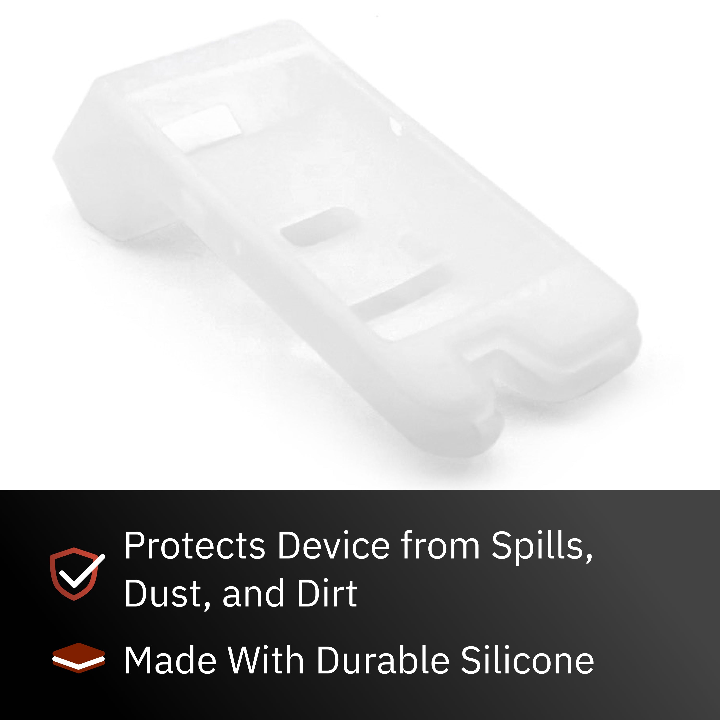 PAX A60 White Silicone Protective Sleeve