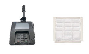 Verifone Mx915 Keypad Protective Cover and Drive-Thru Hand Held Bracket/Mount - DCCSUPPLY.COM