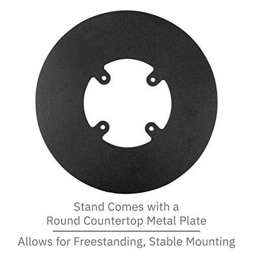 Verifone Vx820 Freestanding Swivel and Tilt Metal Stand with Round Plate - DCCSUPPLY.COM