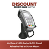 Verifone Vx520 Freestanding Swivel and Tilt Metal Stand with Round Plate - DCCSUPPLY.COM