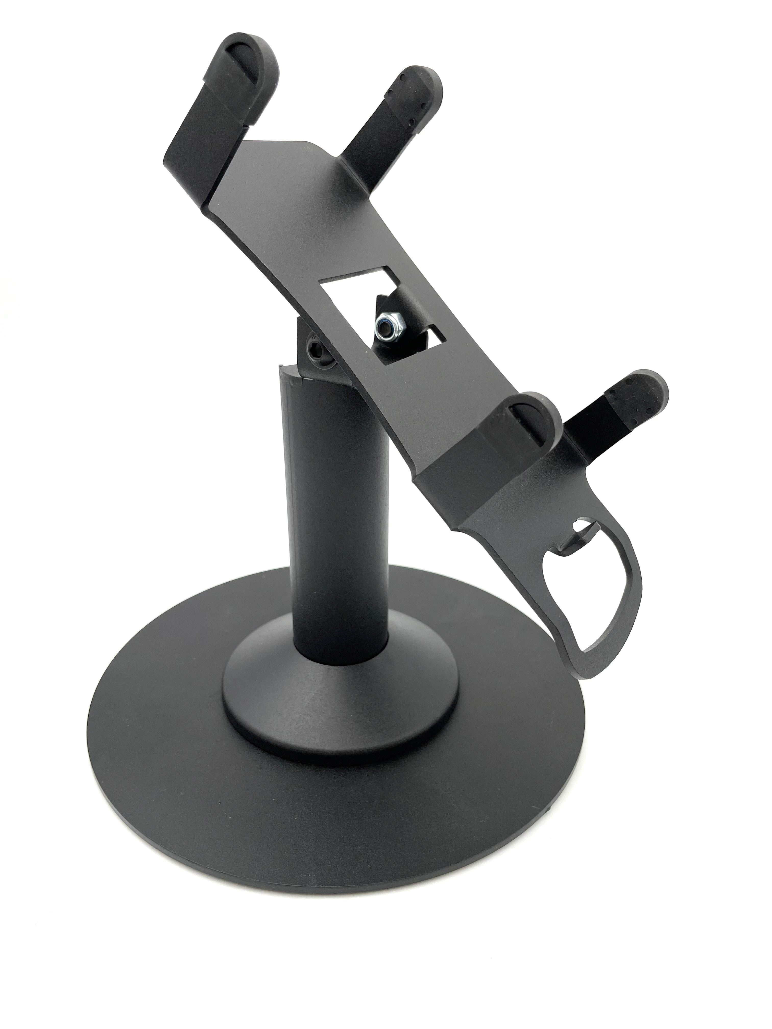 Verifone Vx520 Freestanding Swivel and Tilt Metal Stand with Round Plate - DCCSUPPLY.COM