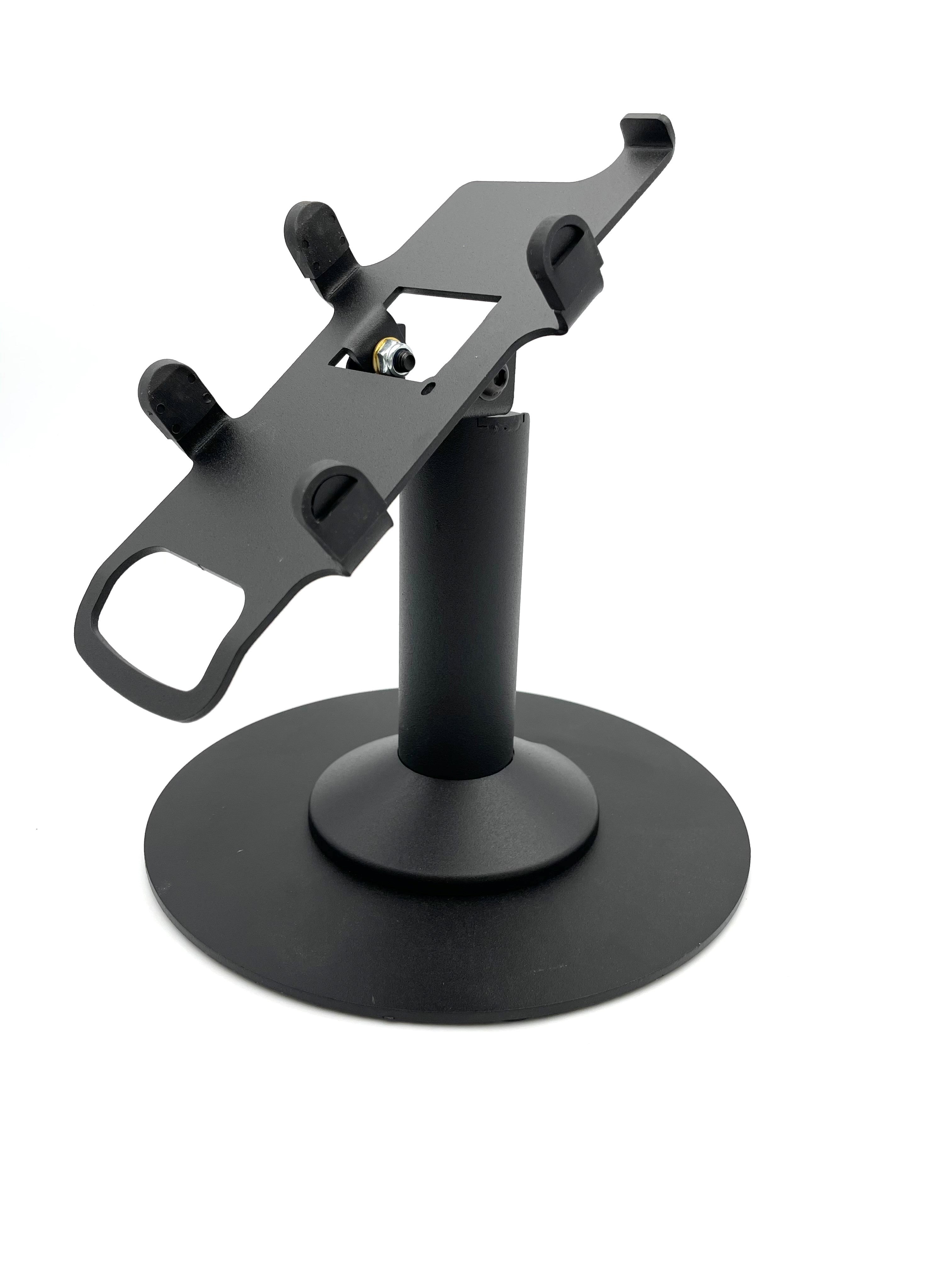 Verifone Vx820 Freestanding Swivel and Tilt Metal Stand with Round Plate - DCCSUPPLY.COM