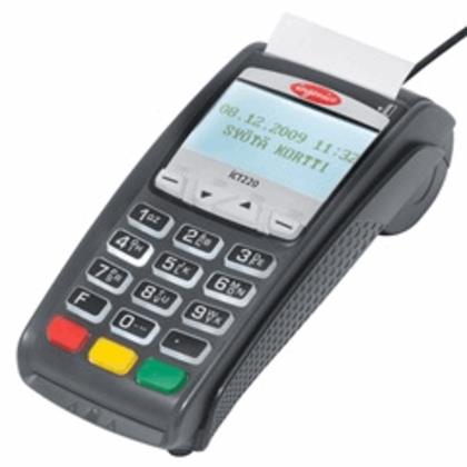 Ingenico ICT 220 DC EMV Credit Card Terminal - Refurbished - DCCSUPPLY.COM