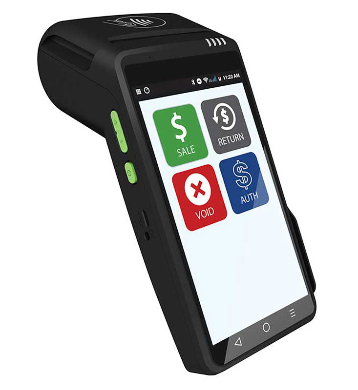 New Dejavoo QD4 Desktop Android Bluetooth, IP & WiFi and New Dejavoo QD5 Android Bluetooth, USB, IP & WiFi